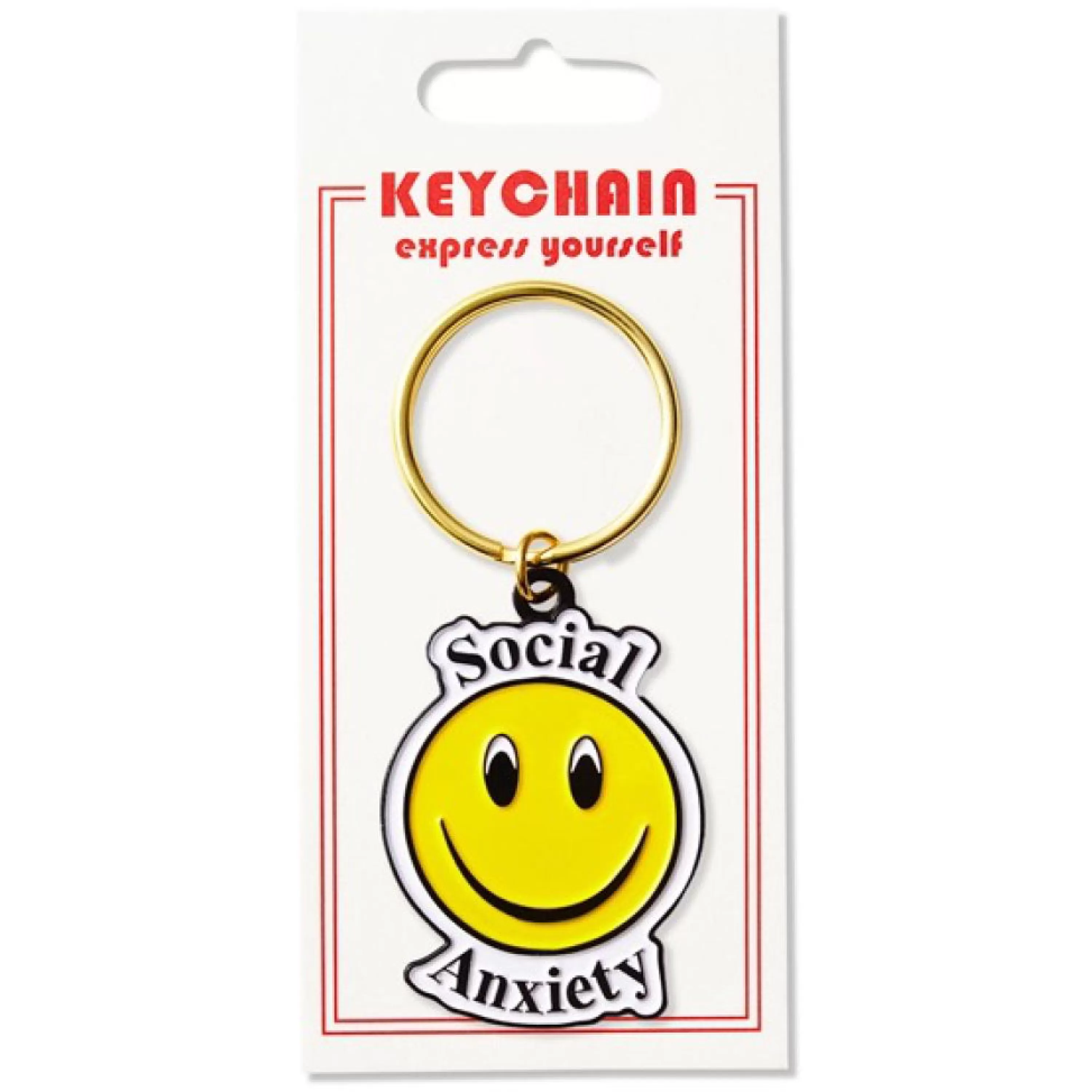 Sale The Found Social Anxiety Keychain