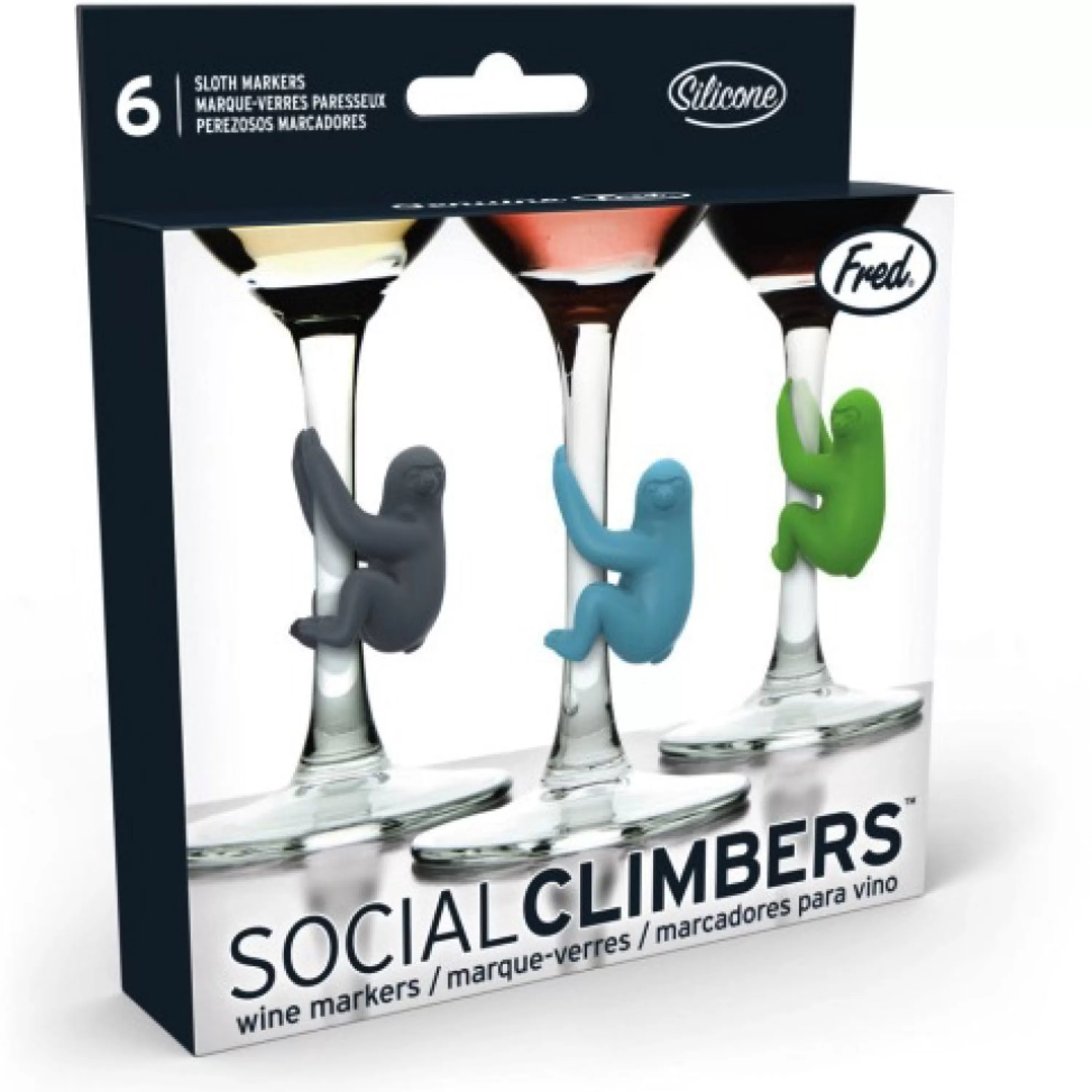 Online Fred & Friends Social Climbers Sloth Drink Markers