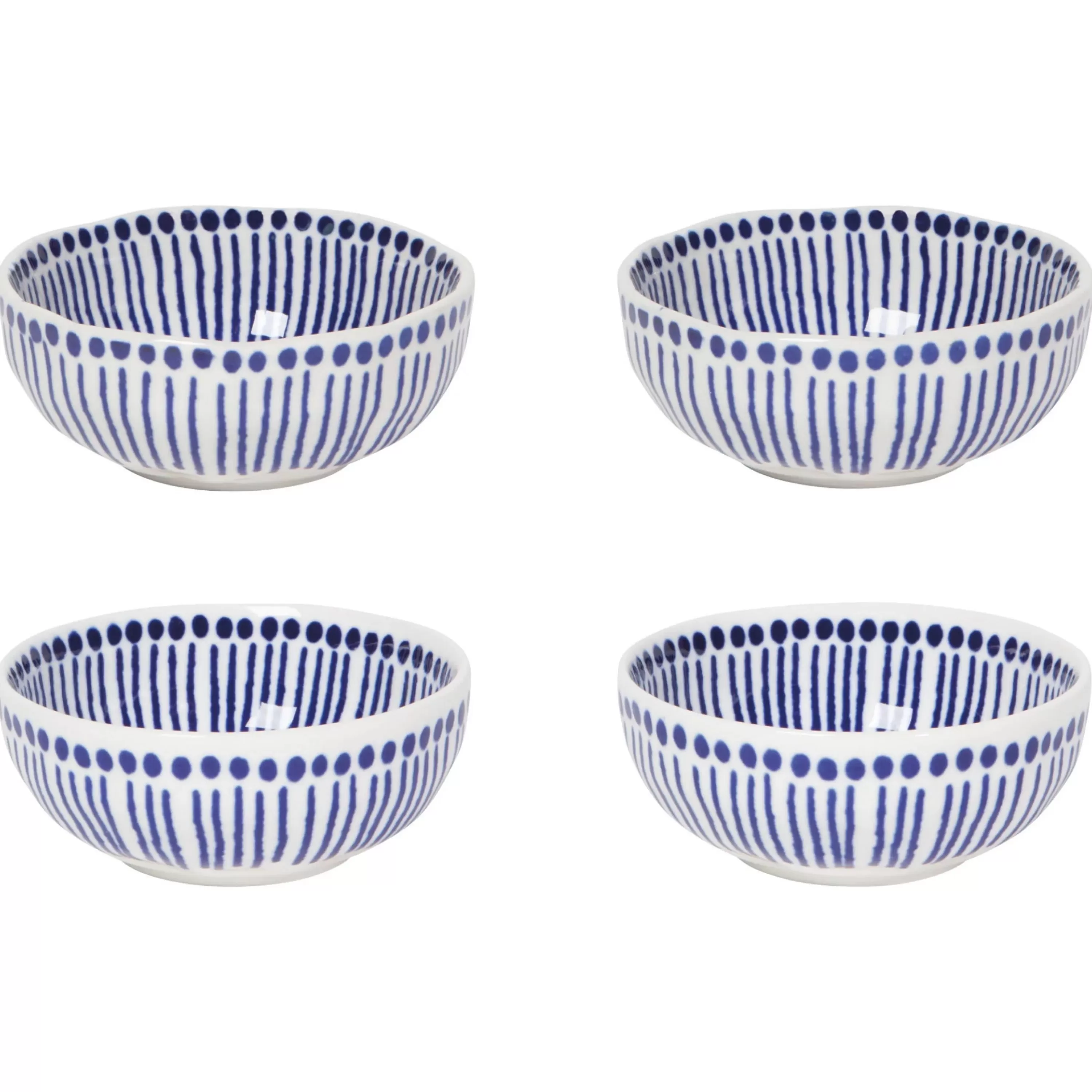 Cheap Danica Sprout Stamped Pinch Bowls Set Of 4