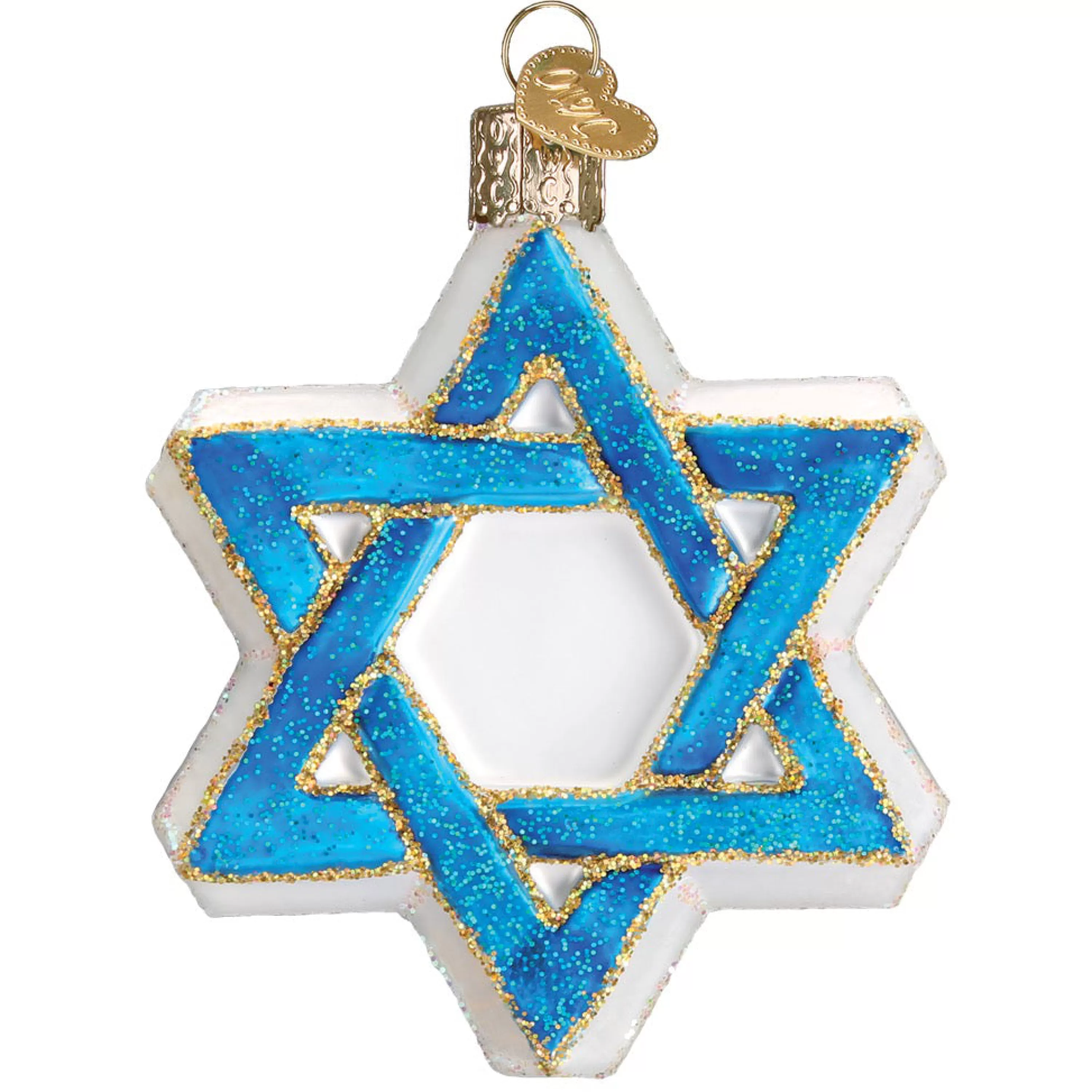 Old World Christmas Star Of David Ornament