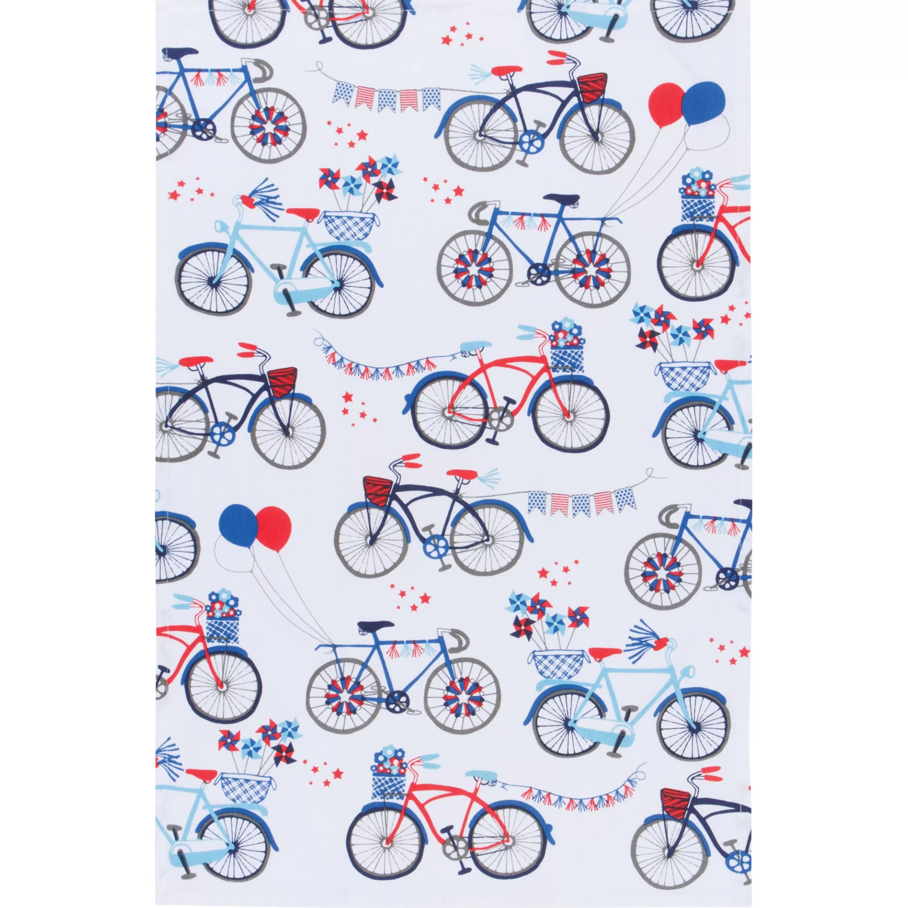 Cheap Danica Stars & Spokes Printed Dishtowel