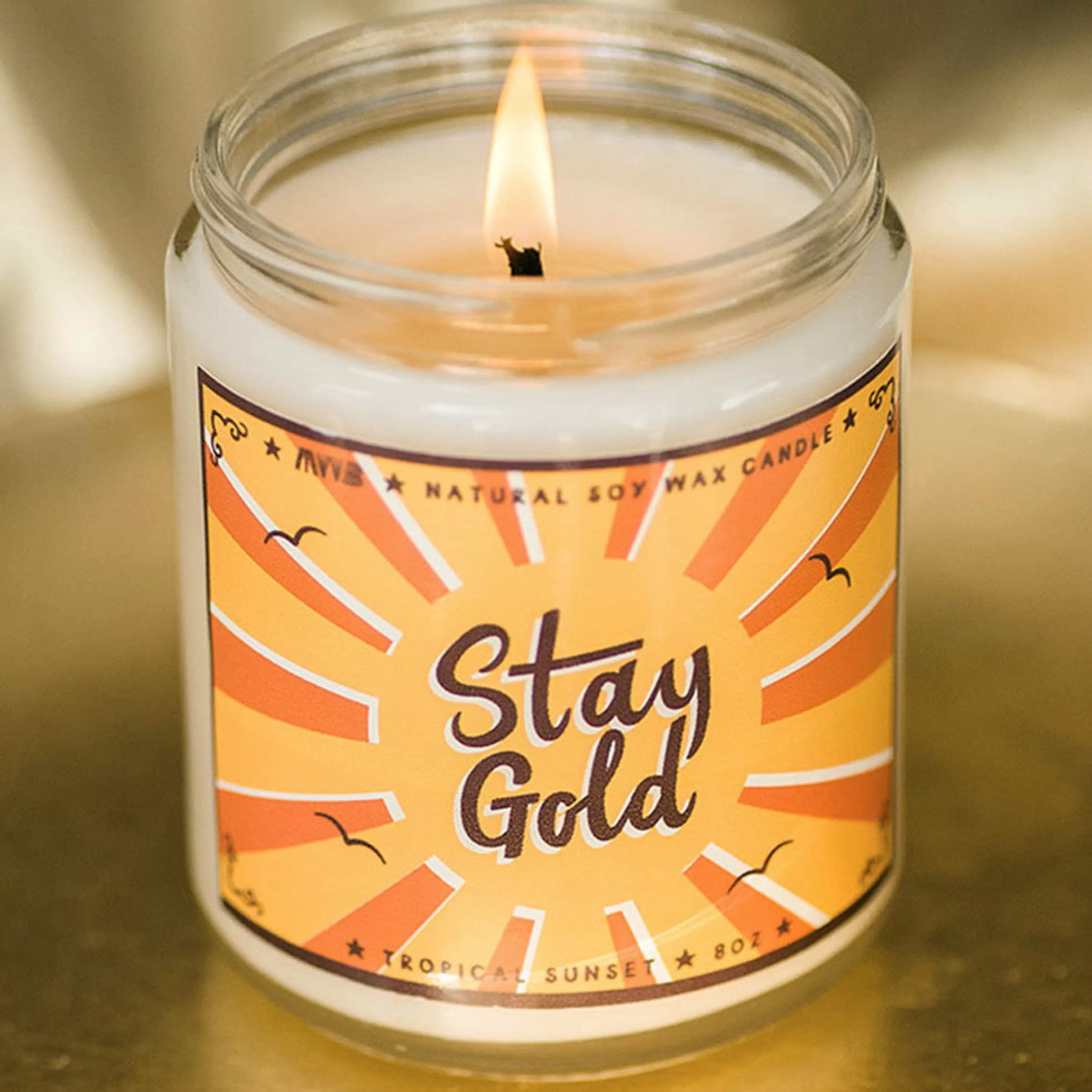 Flash Sale My Weekend Is Booked Stay Gold Soy Candle