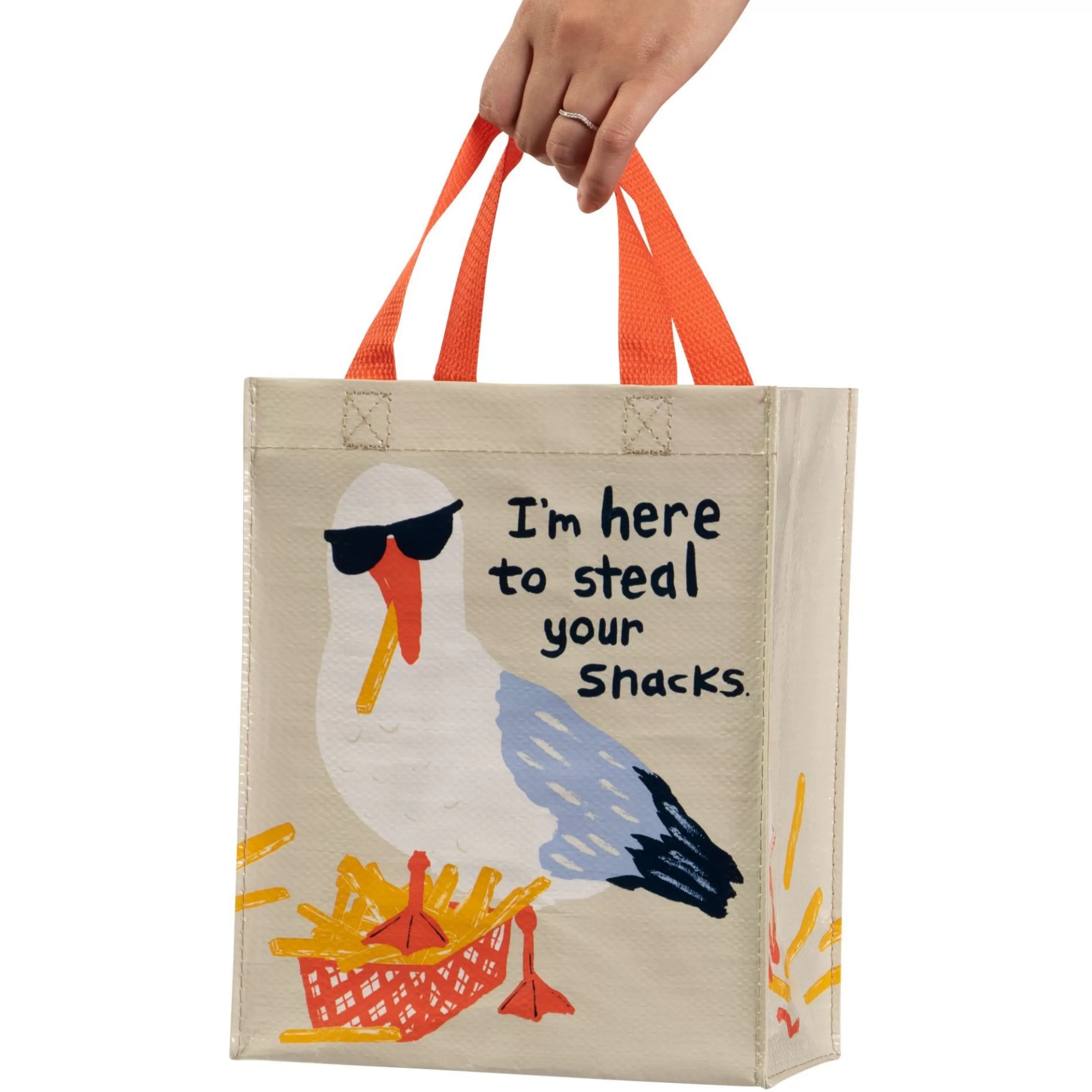 Flash Sale Blue Q Steal Your Snacks Handy Tote