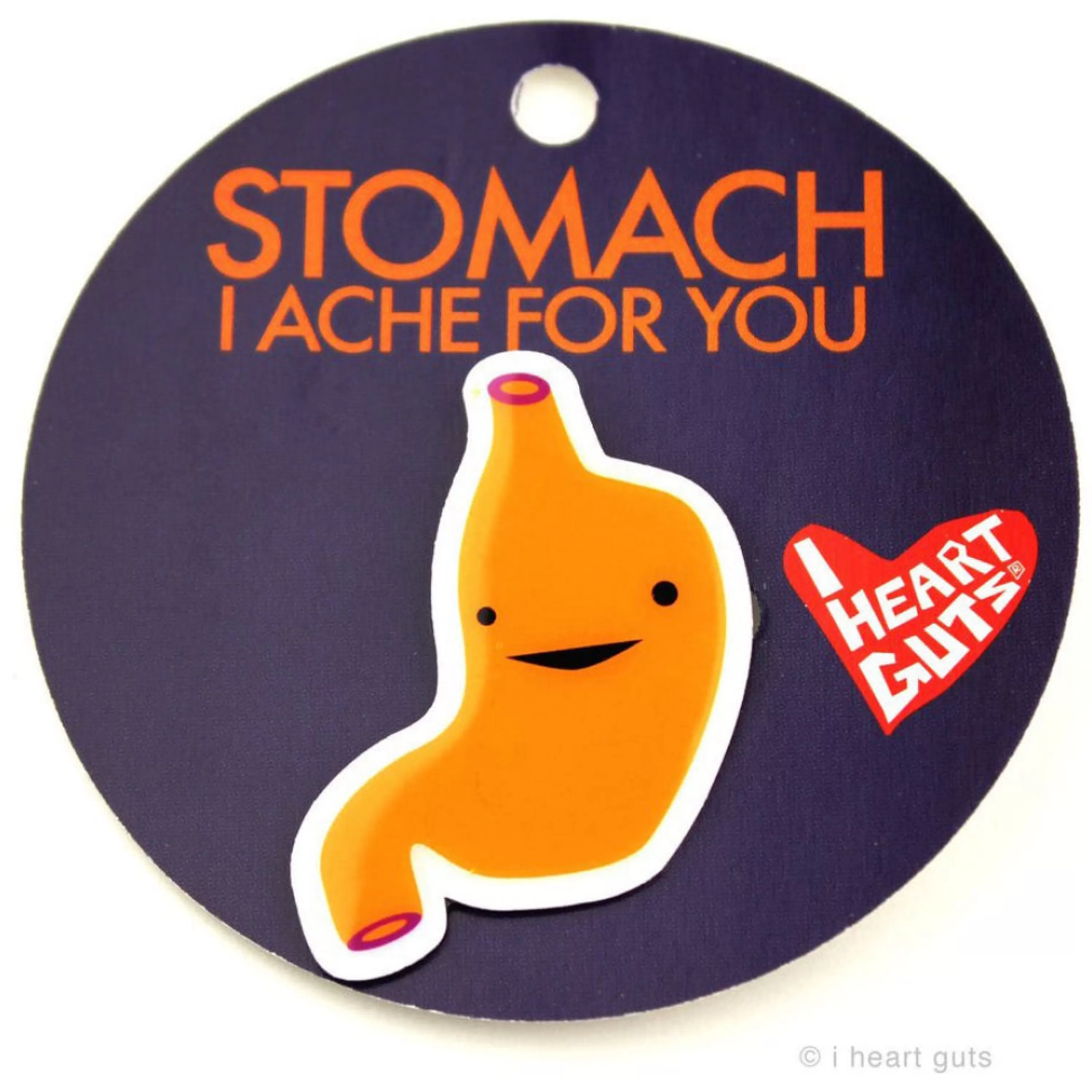 Best Sale I Heart Guts Stomach Lapel Pin