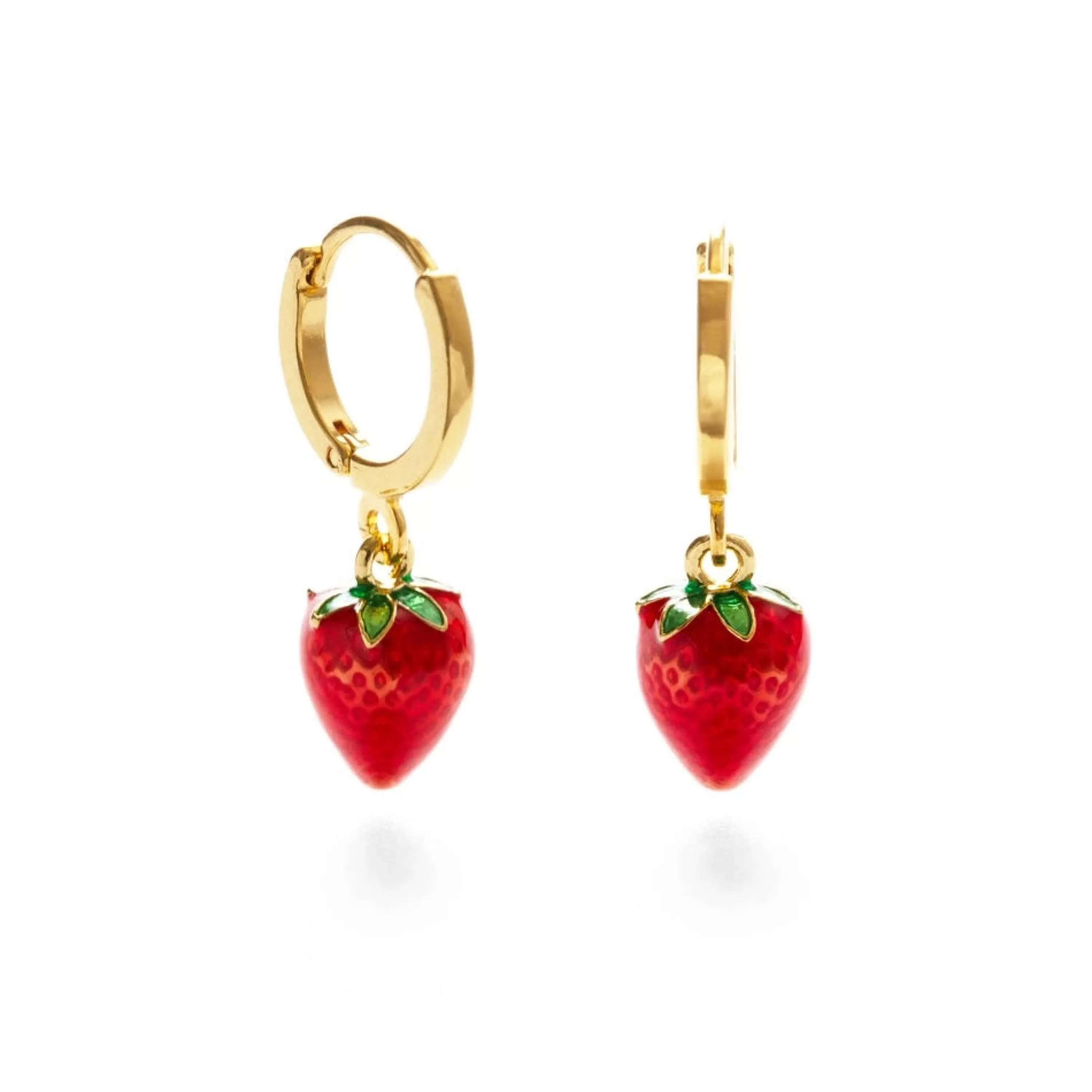 Flash Sale Amano Studio Strawberry Huggie Hoops