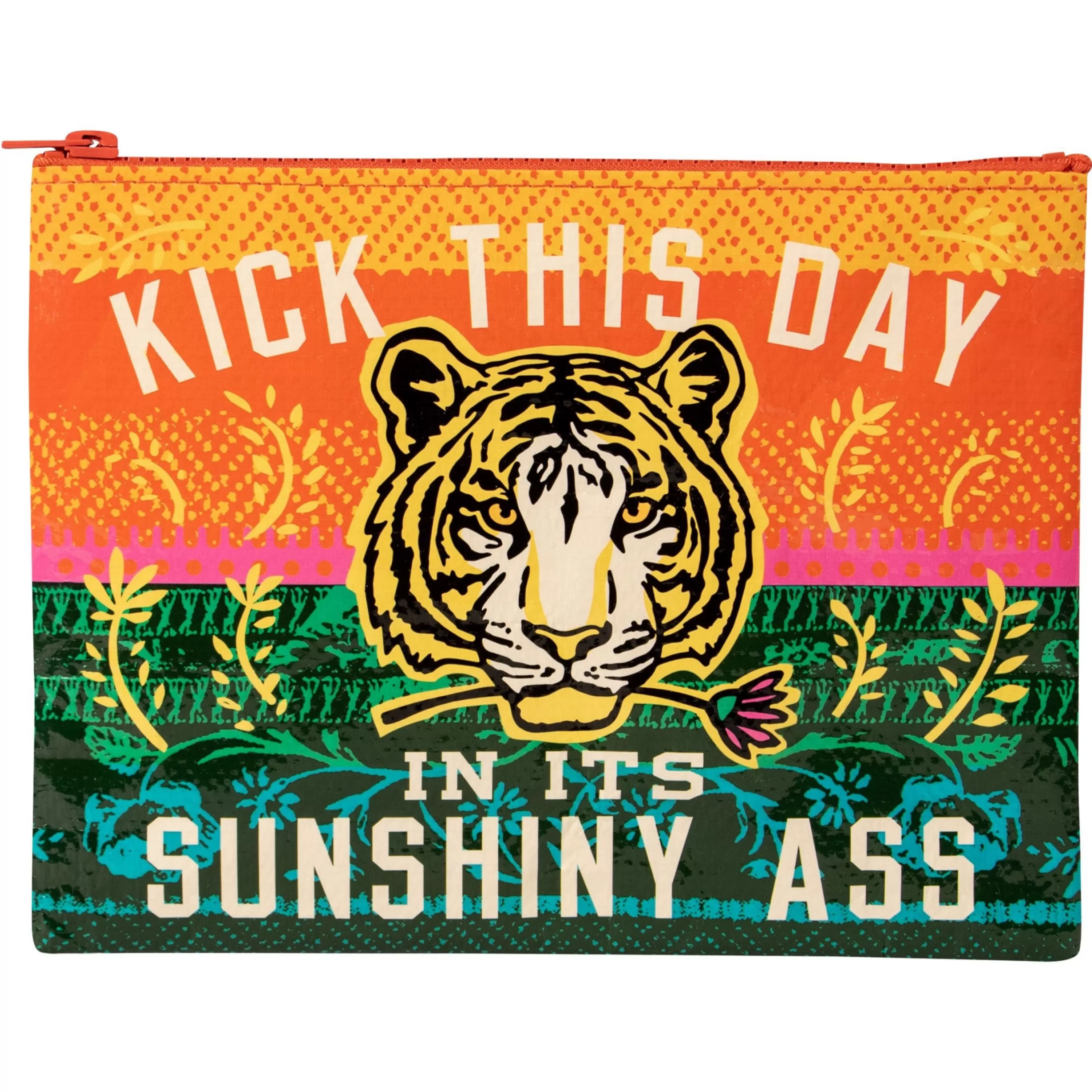 Best Blue Q Sunshiny Ass Zipper Pouch