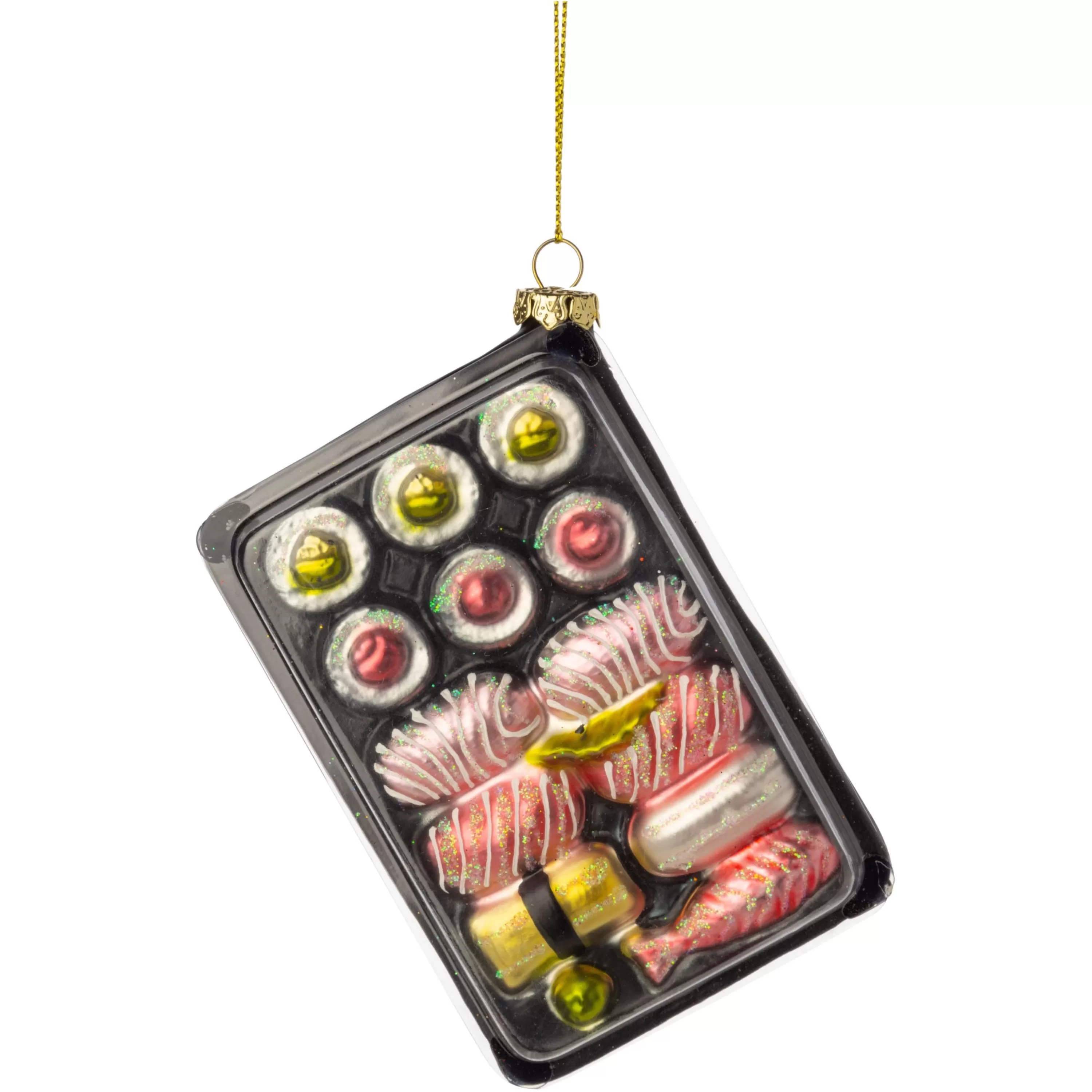 Silver Tree Sushi Tray Ornament