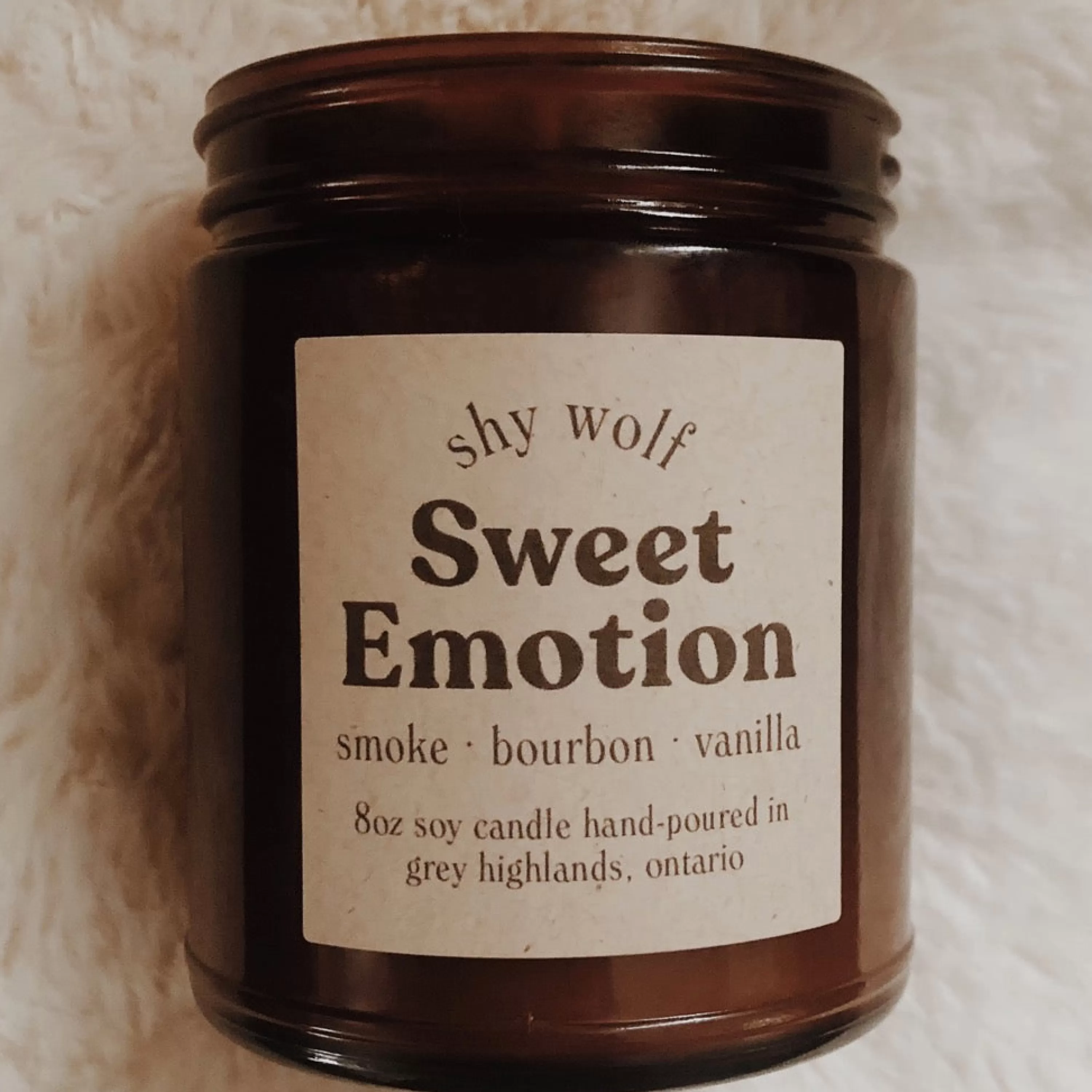 Clearance Shy Wolf Candles Sweet Emotion Soy Wax Candle