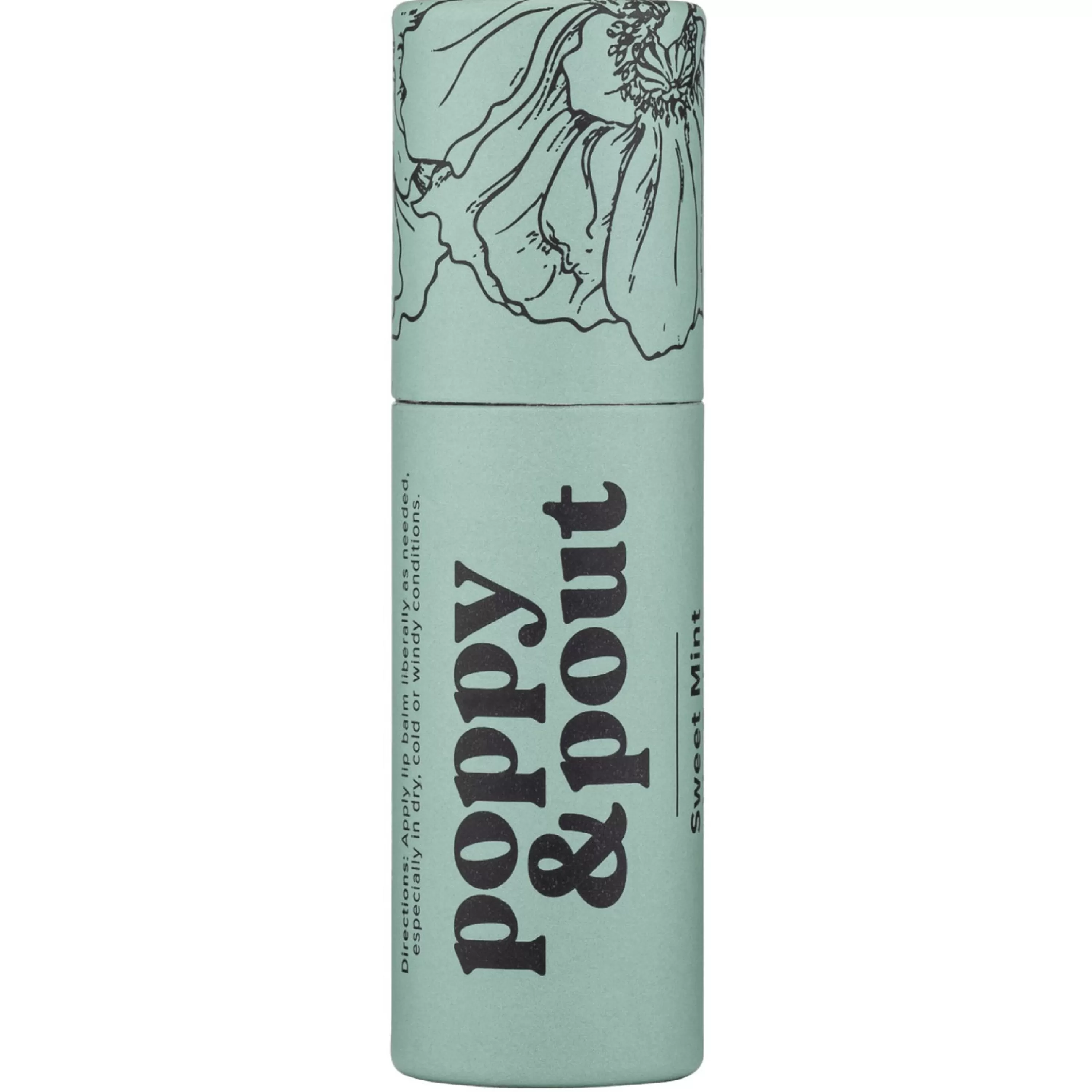 Clearance Poppy & Pout Sweet Mint Lip Balm