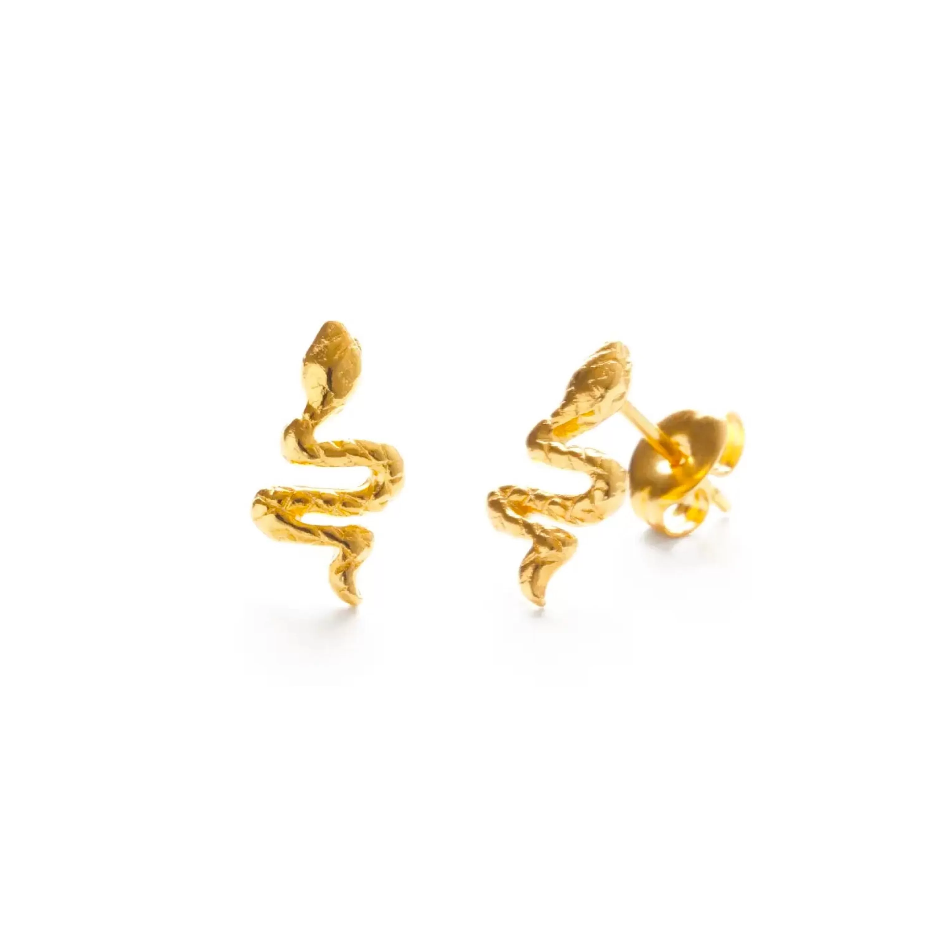 Best Amano Studio Teeny Tiny Serpent Studs Gold