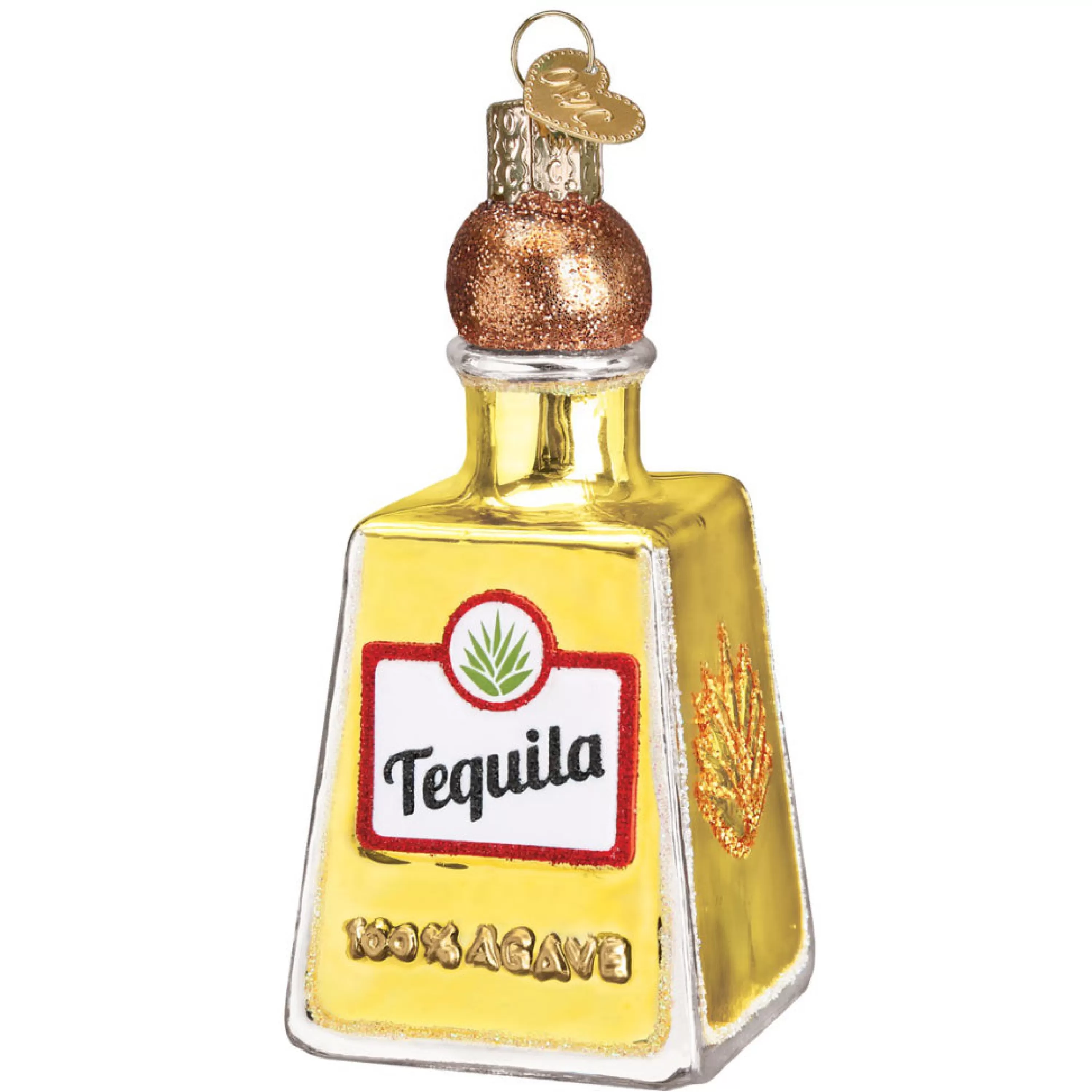 Old World Christmas Tequila Bottle Ornament