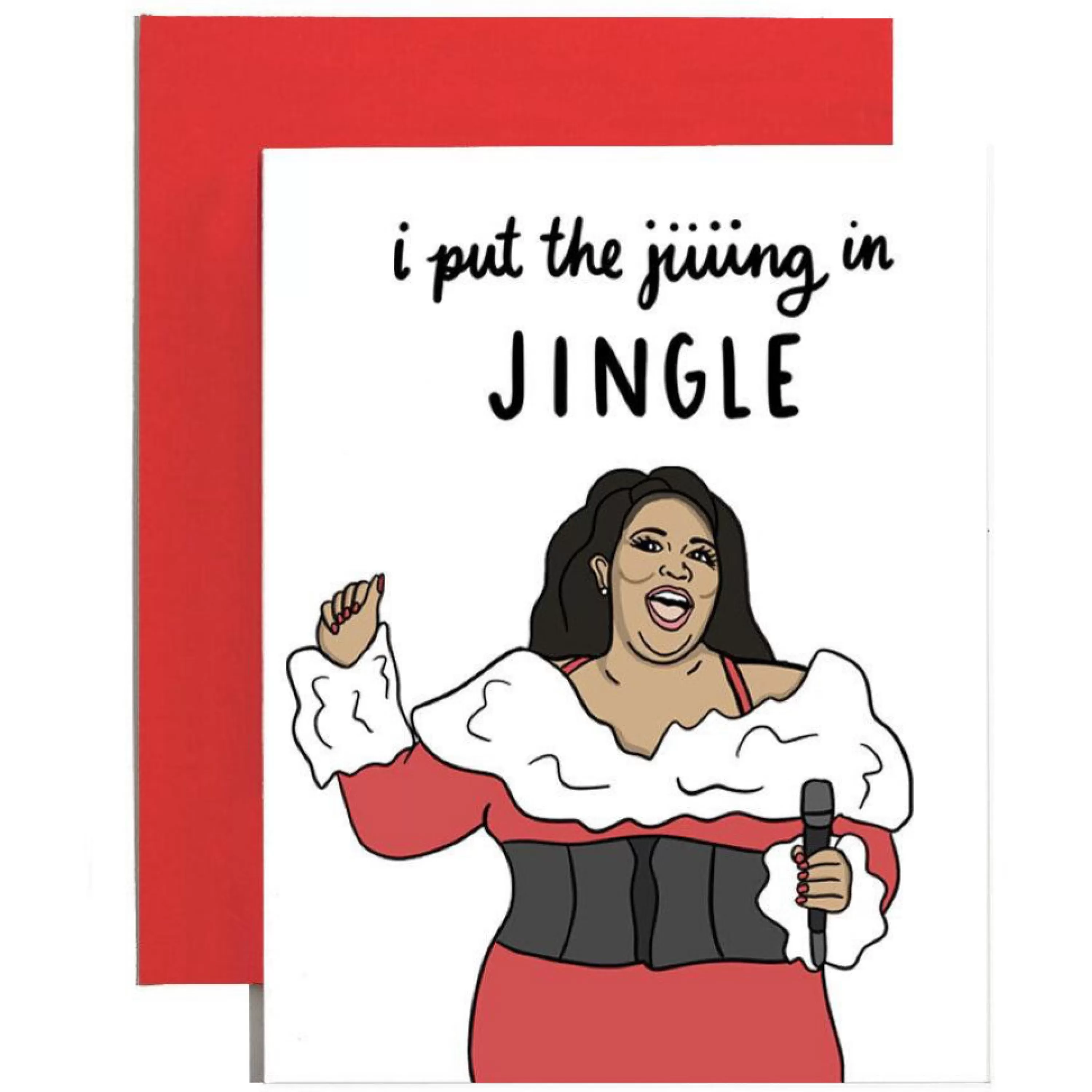 Brittany Paige The Jing In Jingle Lizzo Card