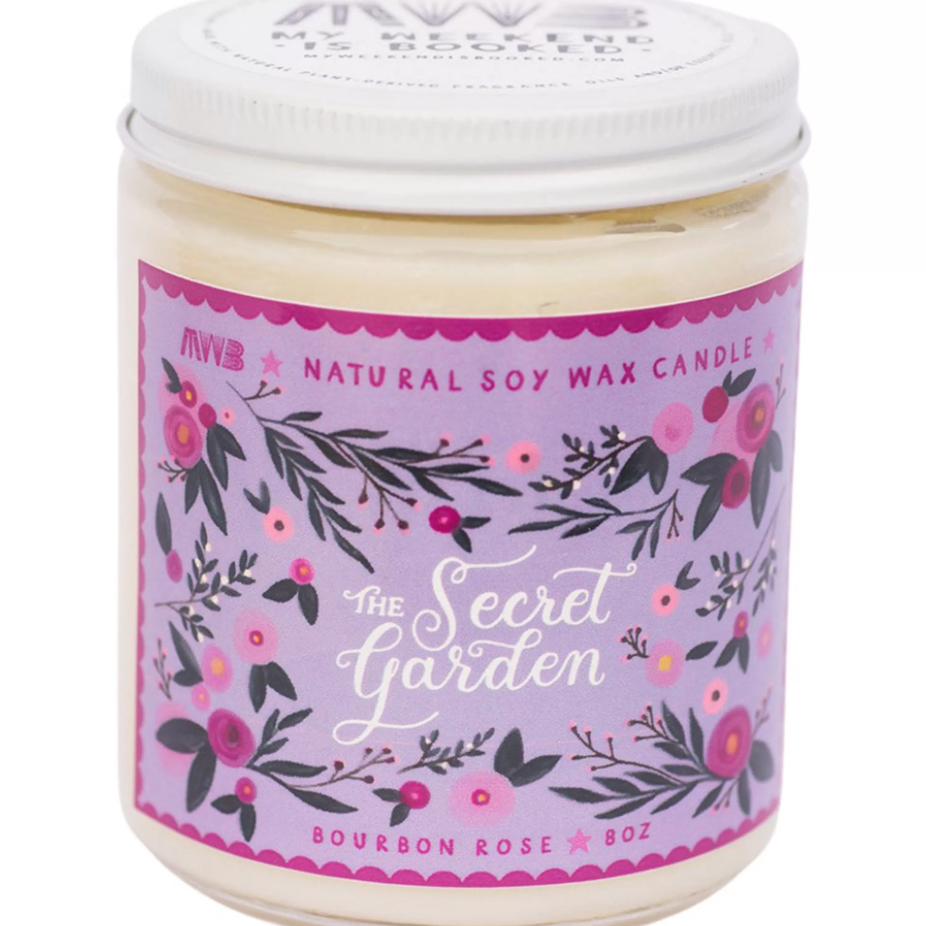 Sale My Weekend Is Booked The Secret Garden Soy Candle