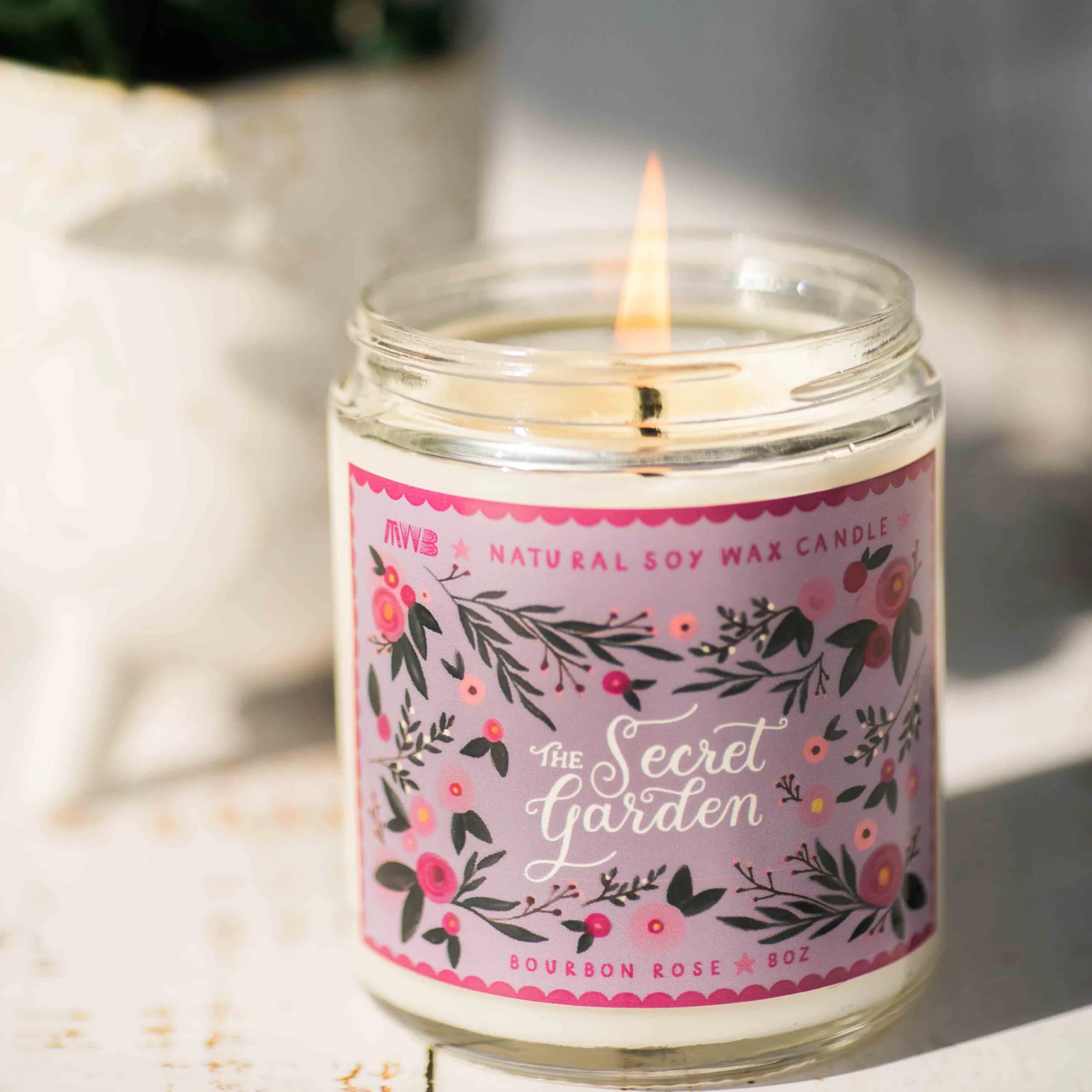 Sale My Weekend Is Booked The Secret Garden Soy Candle