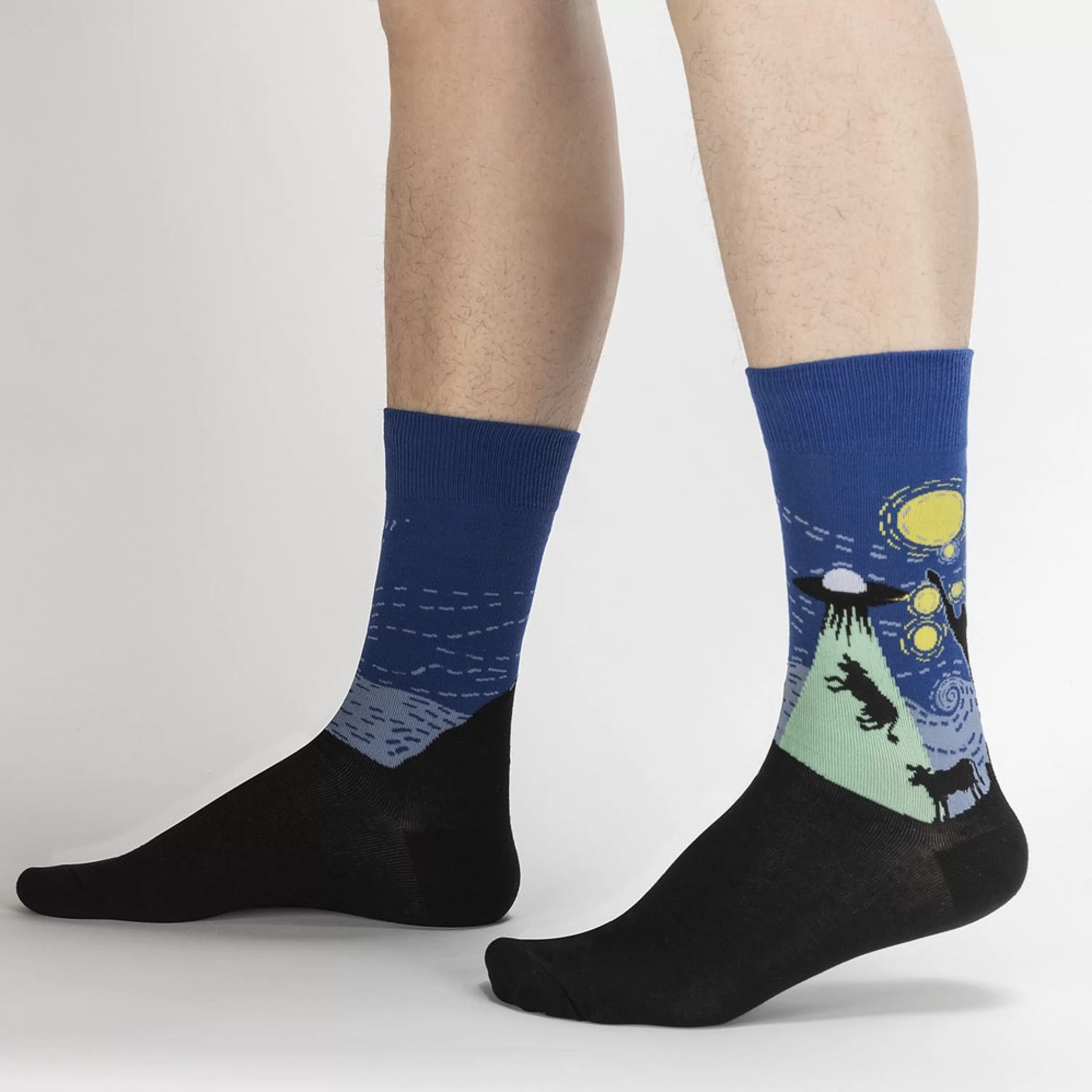 Sale Sock It To Me The Starry Flight Men's Crew Socks