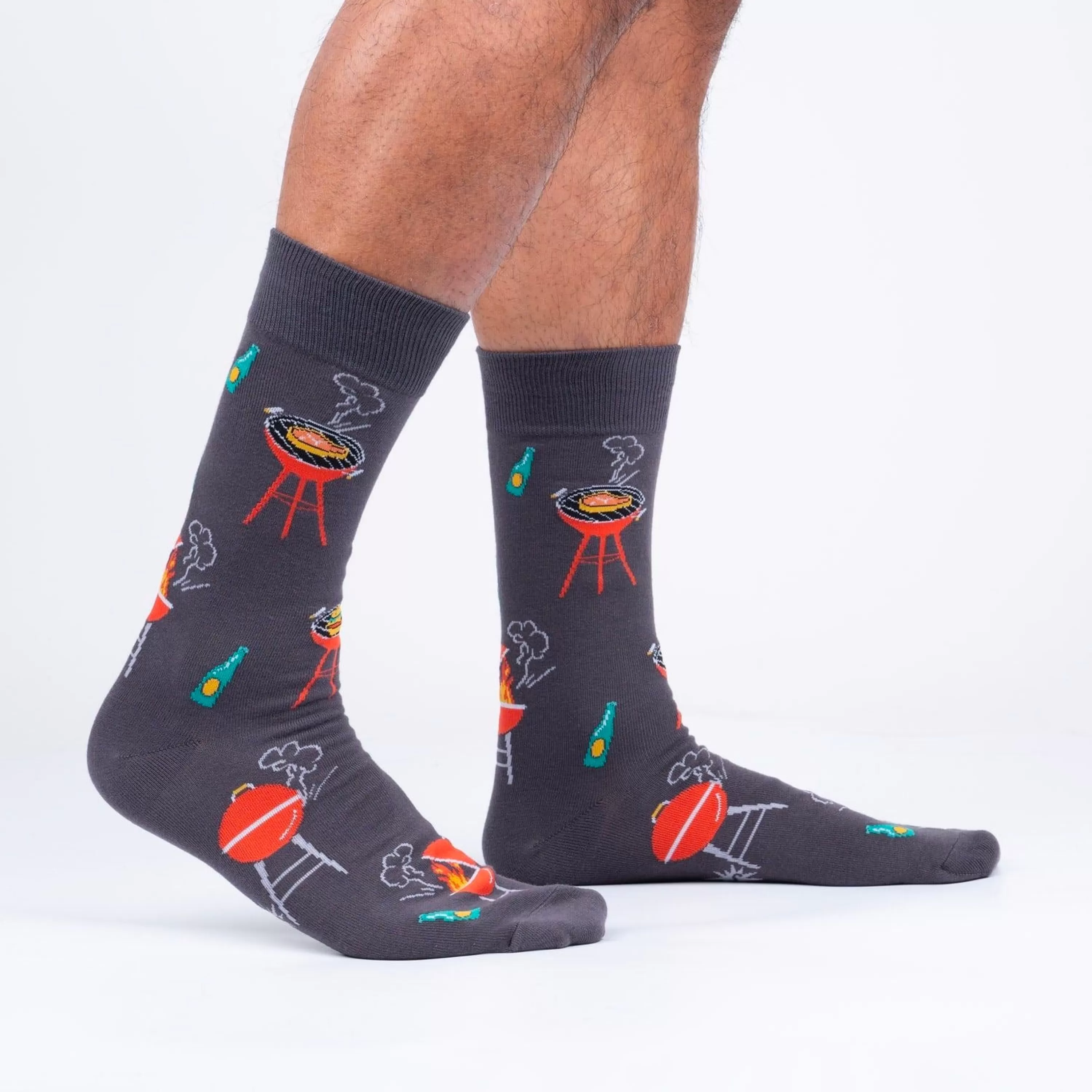 Hot Sock It To Me The Steaks Are High Men's Crew Socks