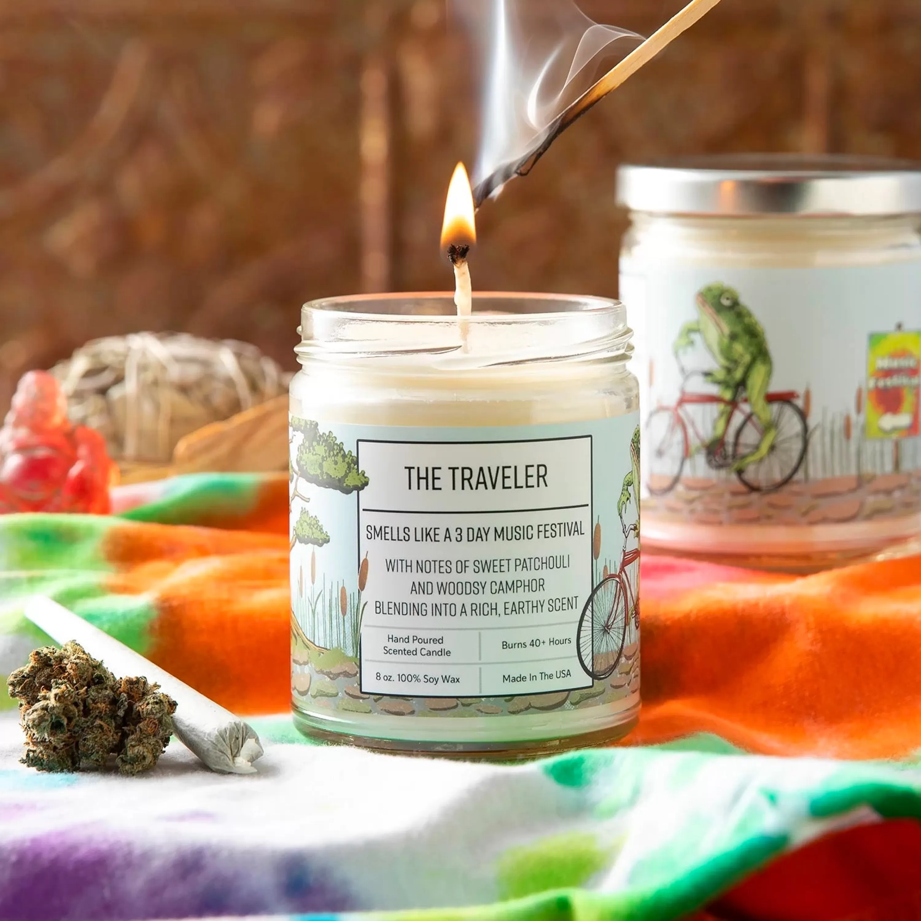 Store Two Little Fruits The Traveler 8Oz Soy Candle