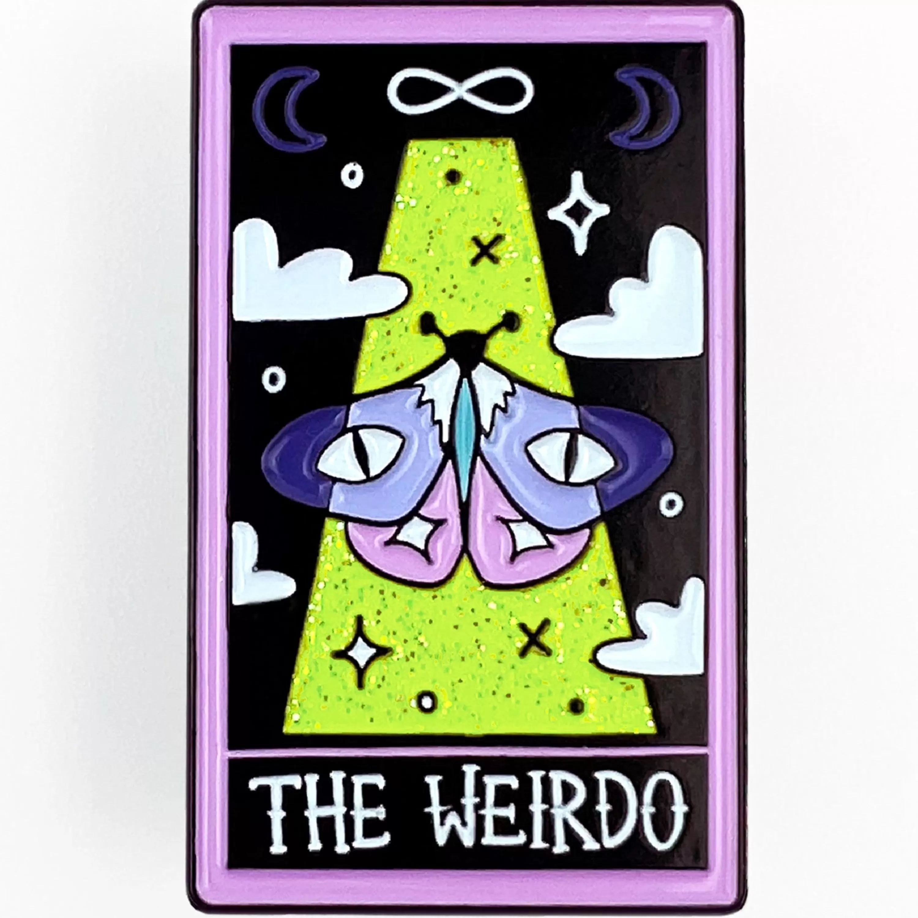 Outlet Band of Weirdos The Weirdo Tarot Enamel Pin