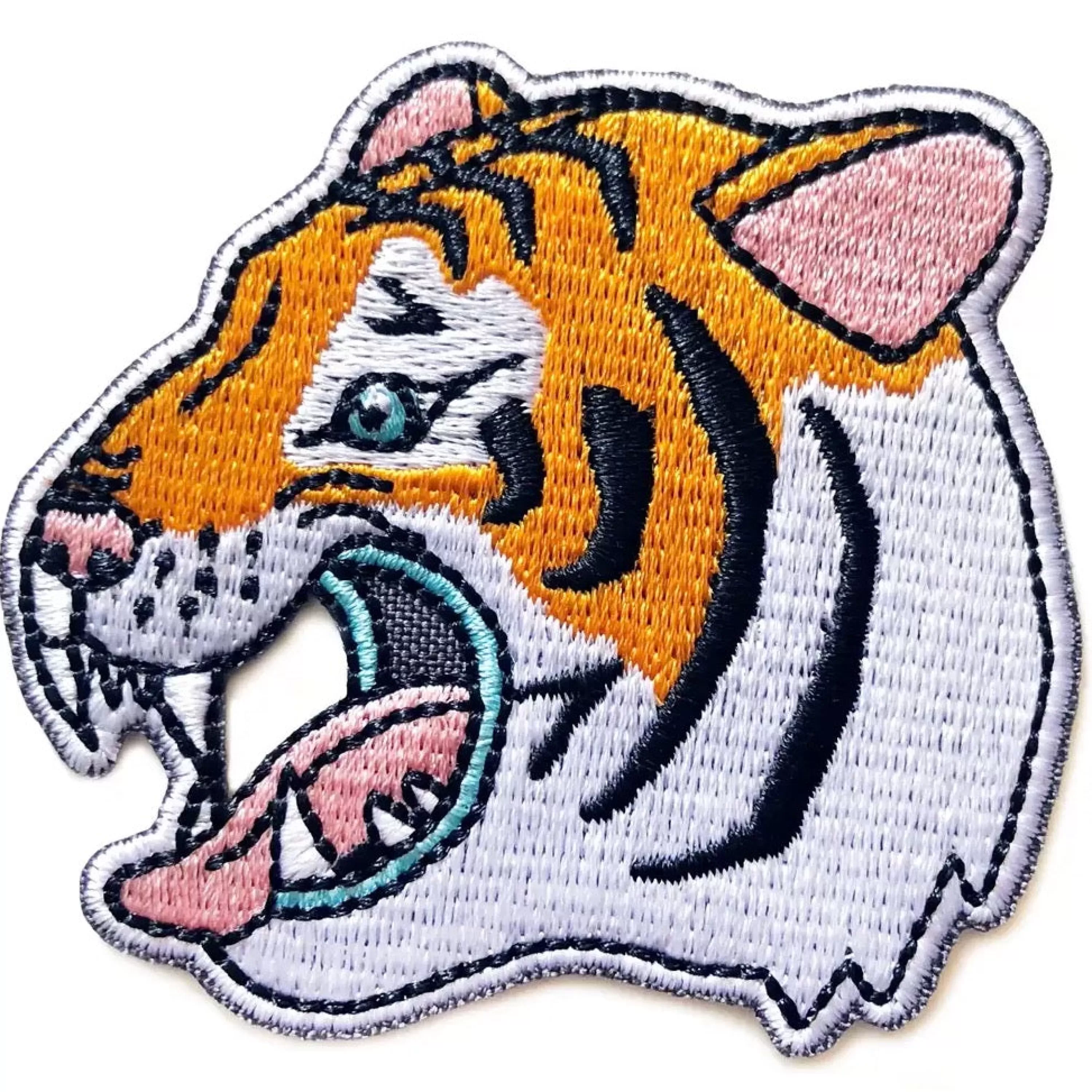 Outlet Crywolf Tiger Head Patch