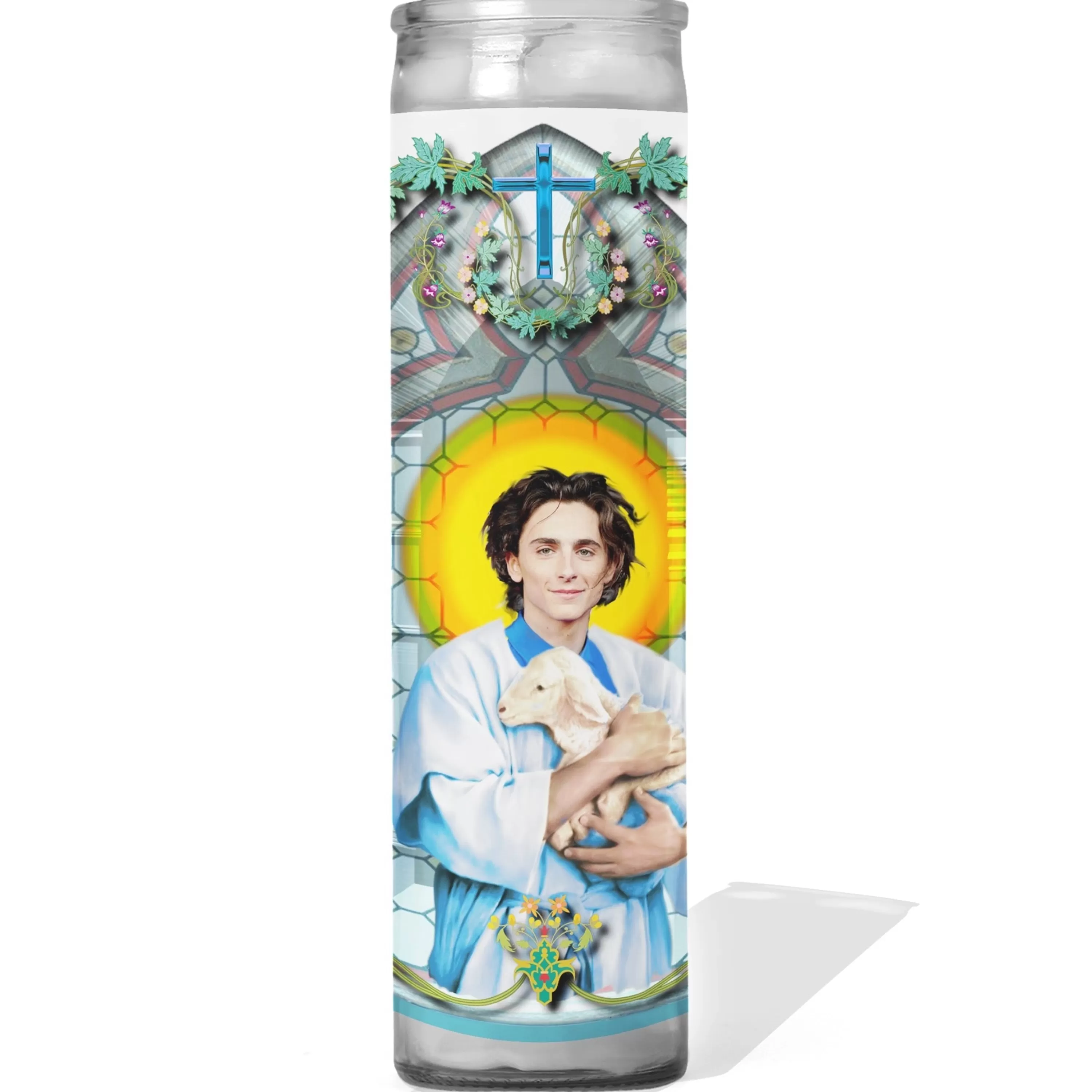 Online Calm Down Caren Timothee Chalamet Celebrity Prayer Candle