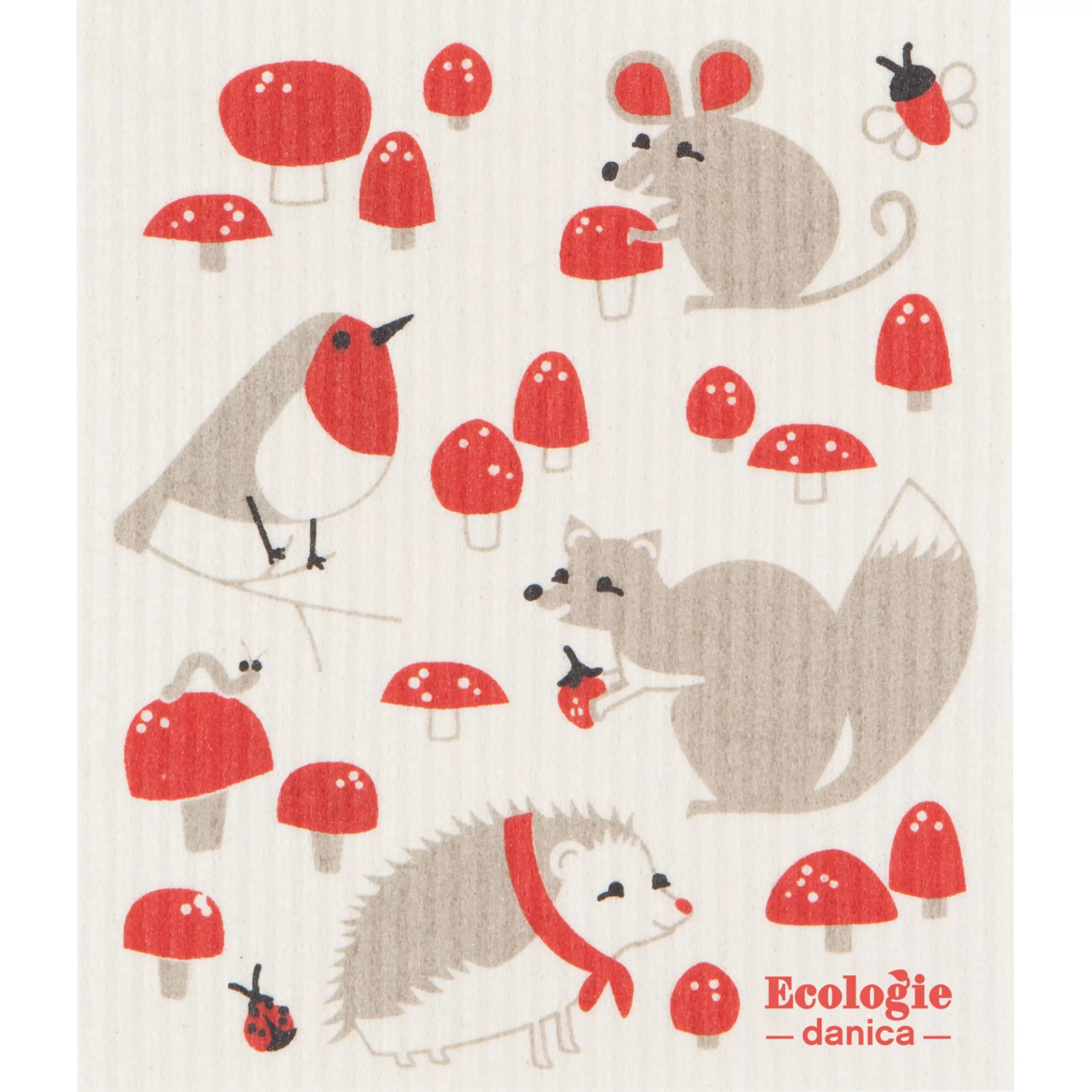 Online Danica Toadstool Time Swedish Sponge Cloth