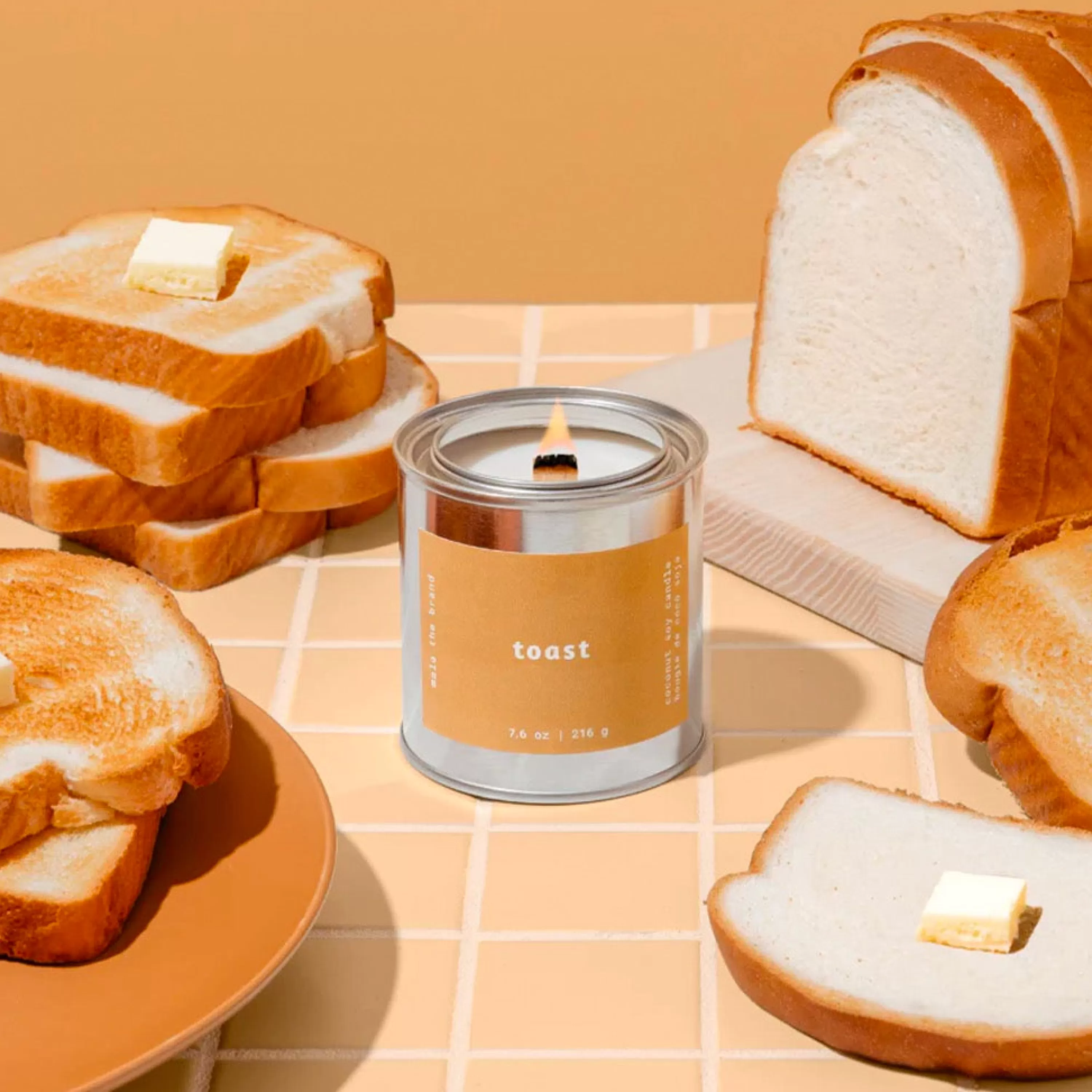 Outlet Mala The Brand Toast Candle