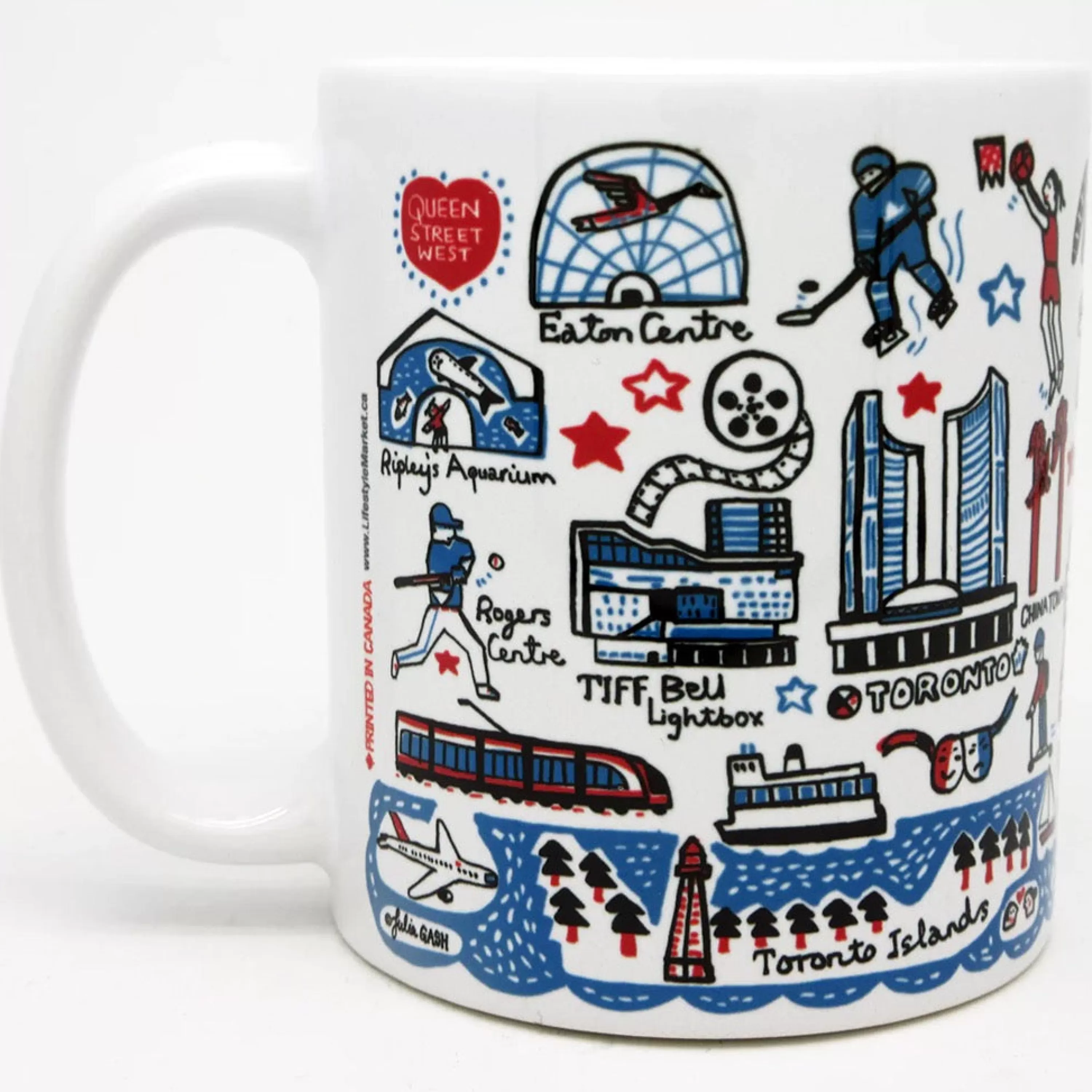 Fashion Lifestyle Market Toronto Cityscape Mug