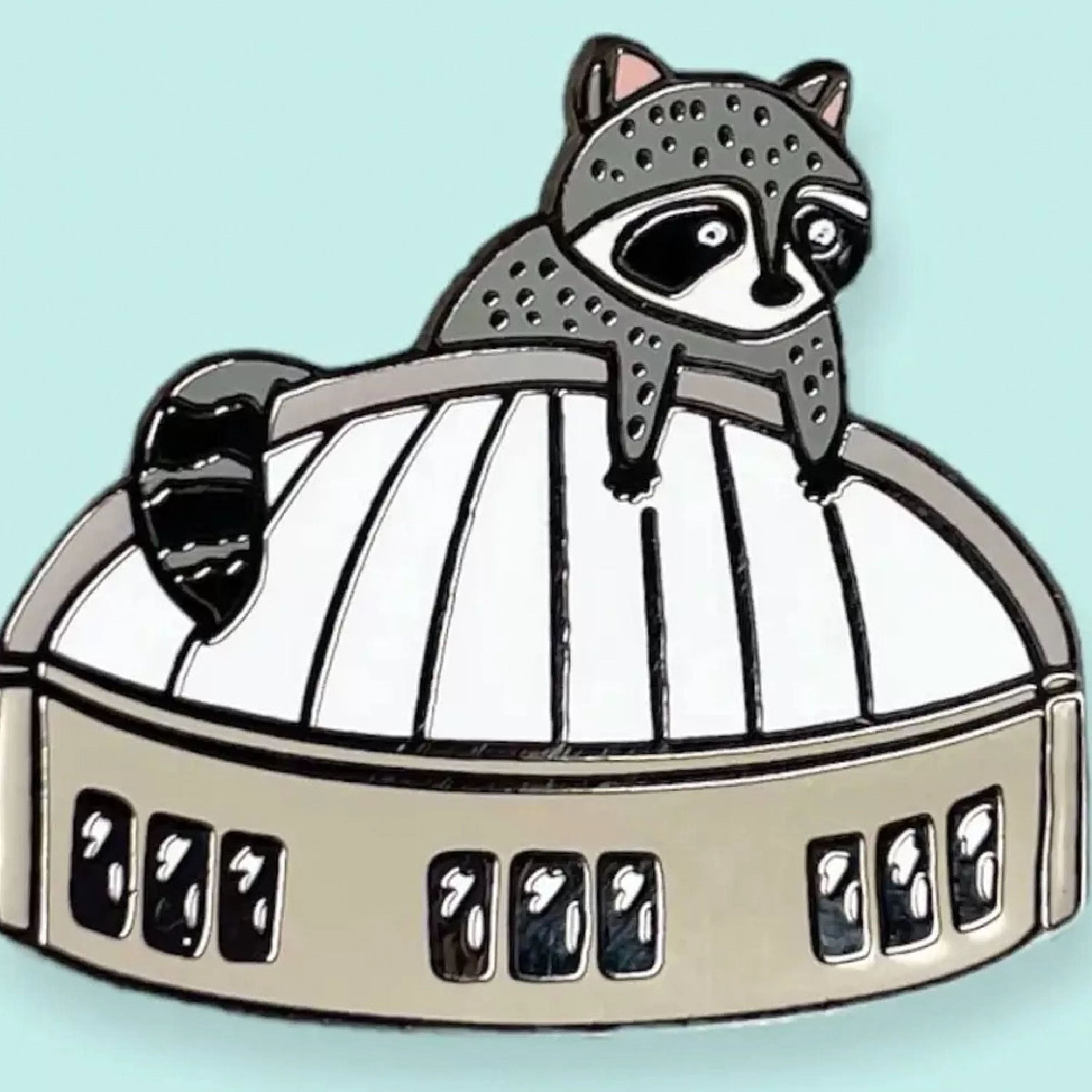 Cheap Crywolf Toronto Raccoon Skydome Enamel Pin