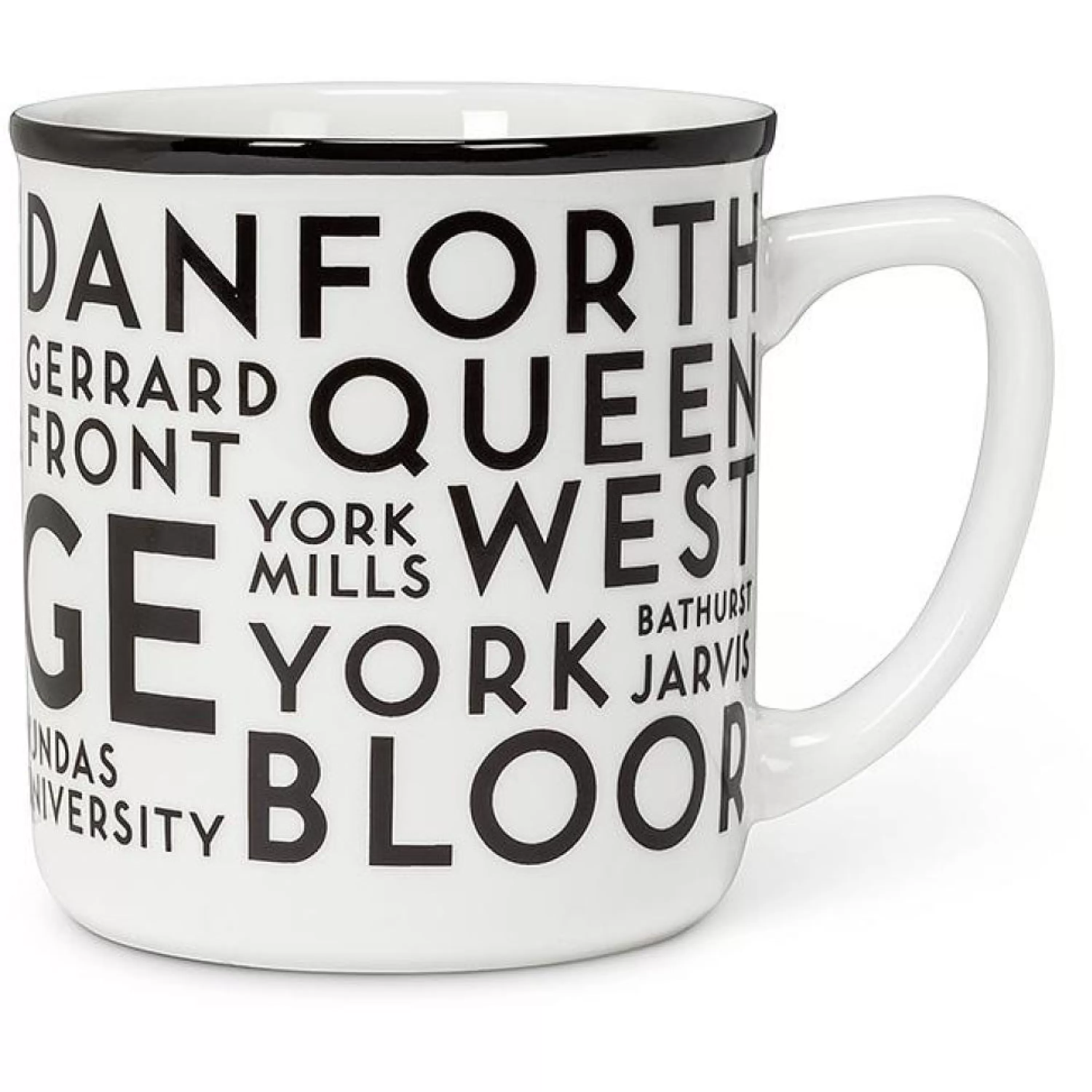 New Abbott Collection Toronto Streets Mug