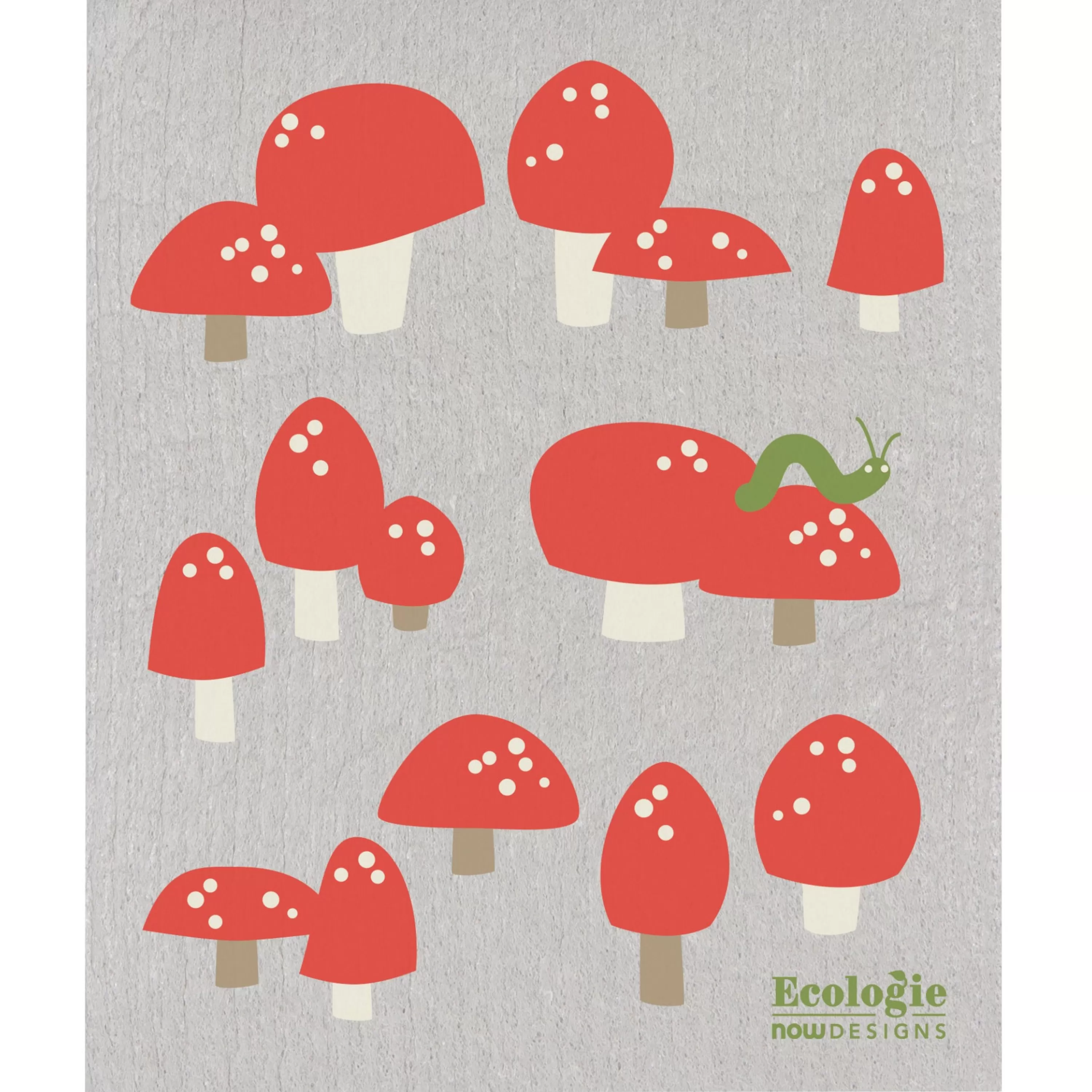 Clearance Danica Totally Toadstools Swedish Dishcloth