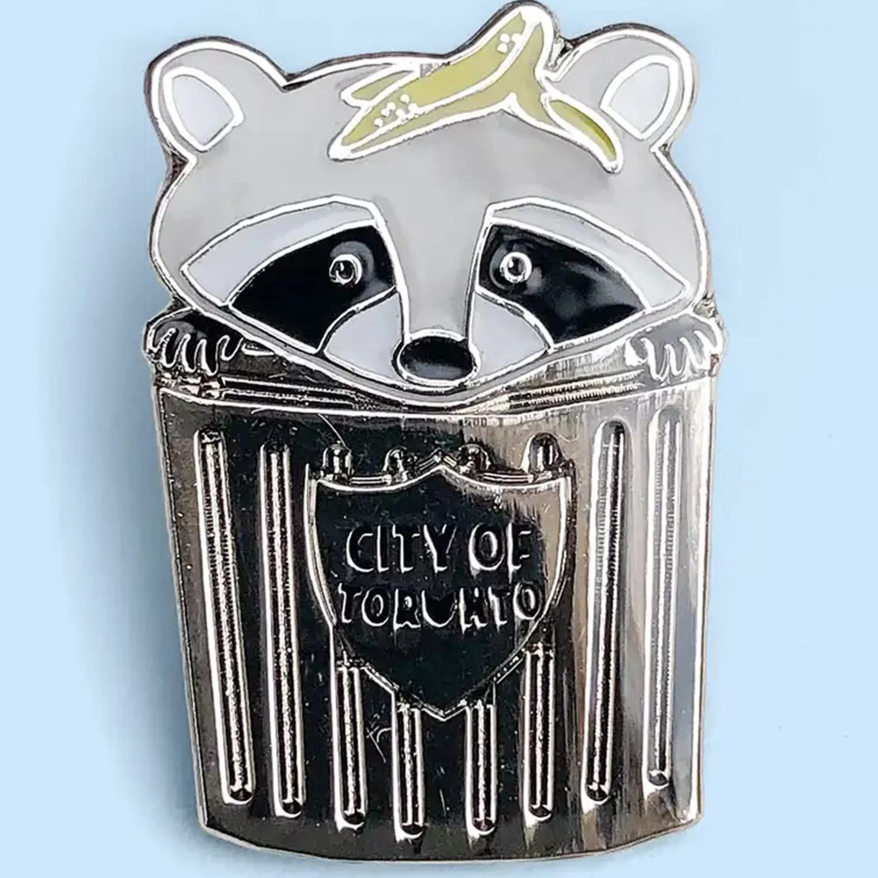 Cheap Crywolf Trash Panda Raccoon Enamel Pin