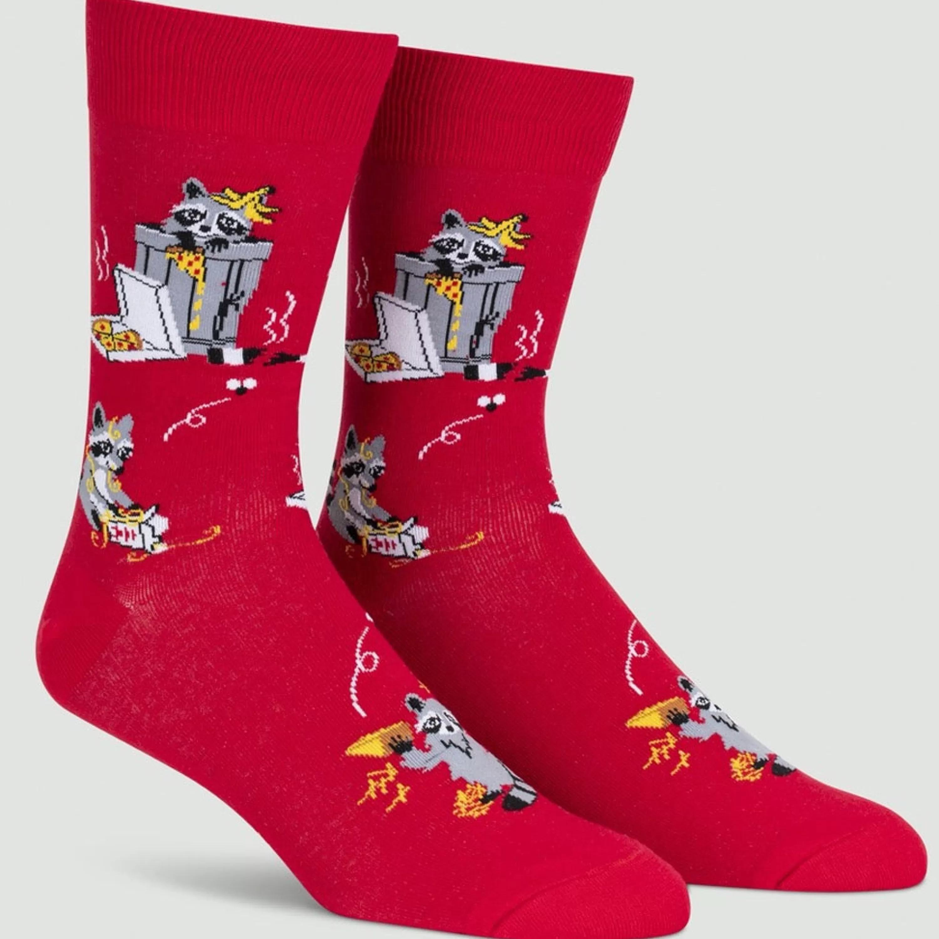 Clearance Sock It To Me Trash Pandas Men's Crew Socks