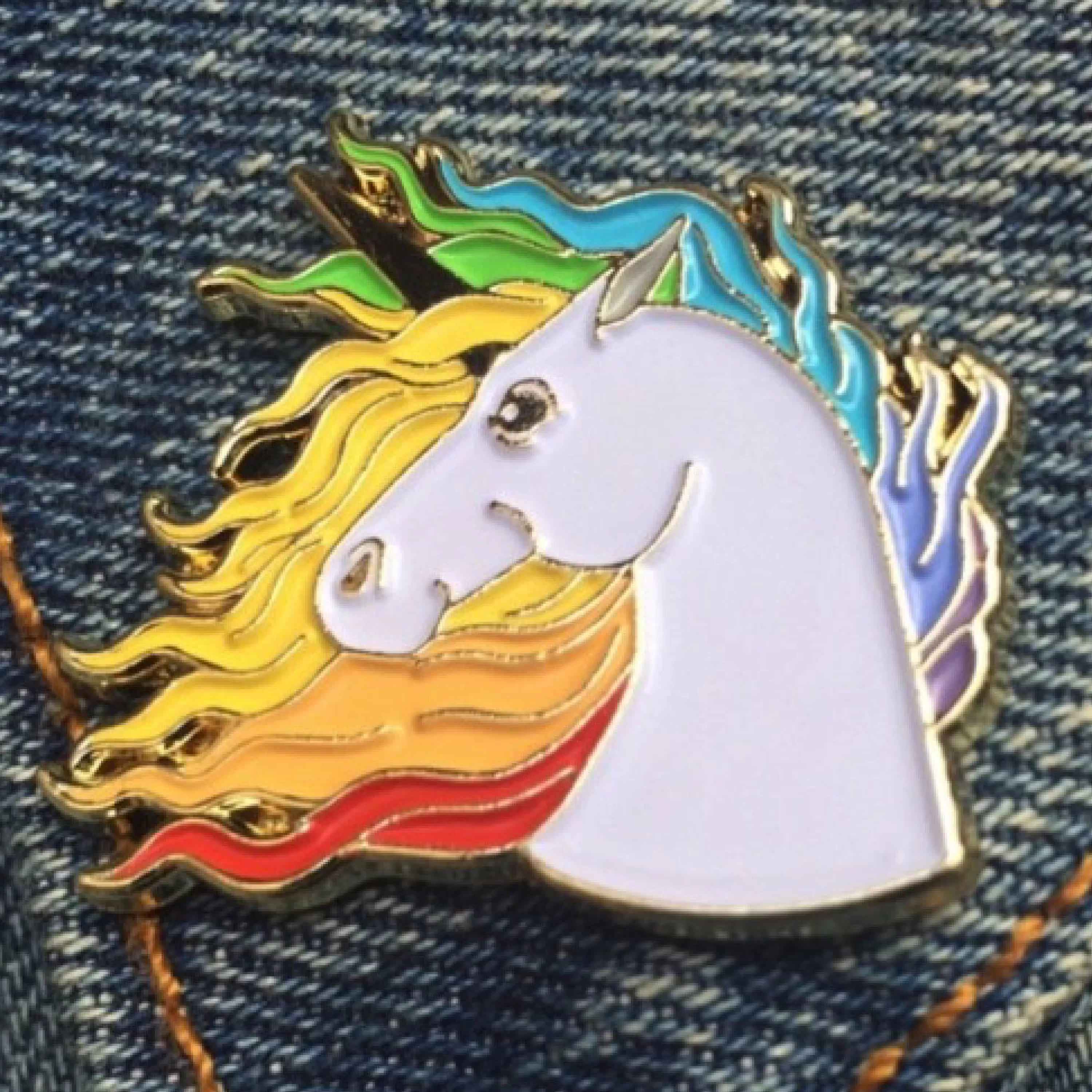 Best The Found Unicorn Enamel Pin