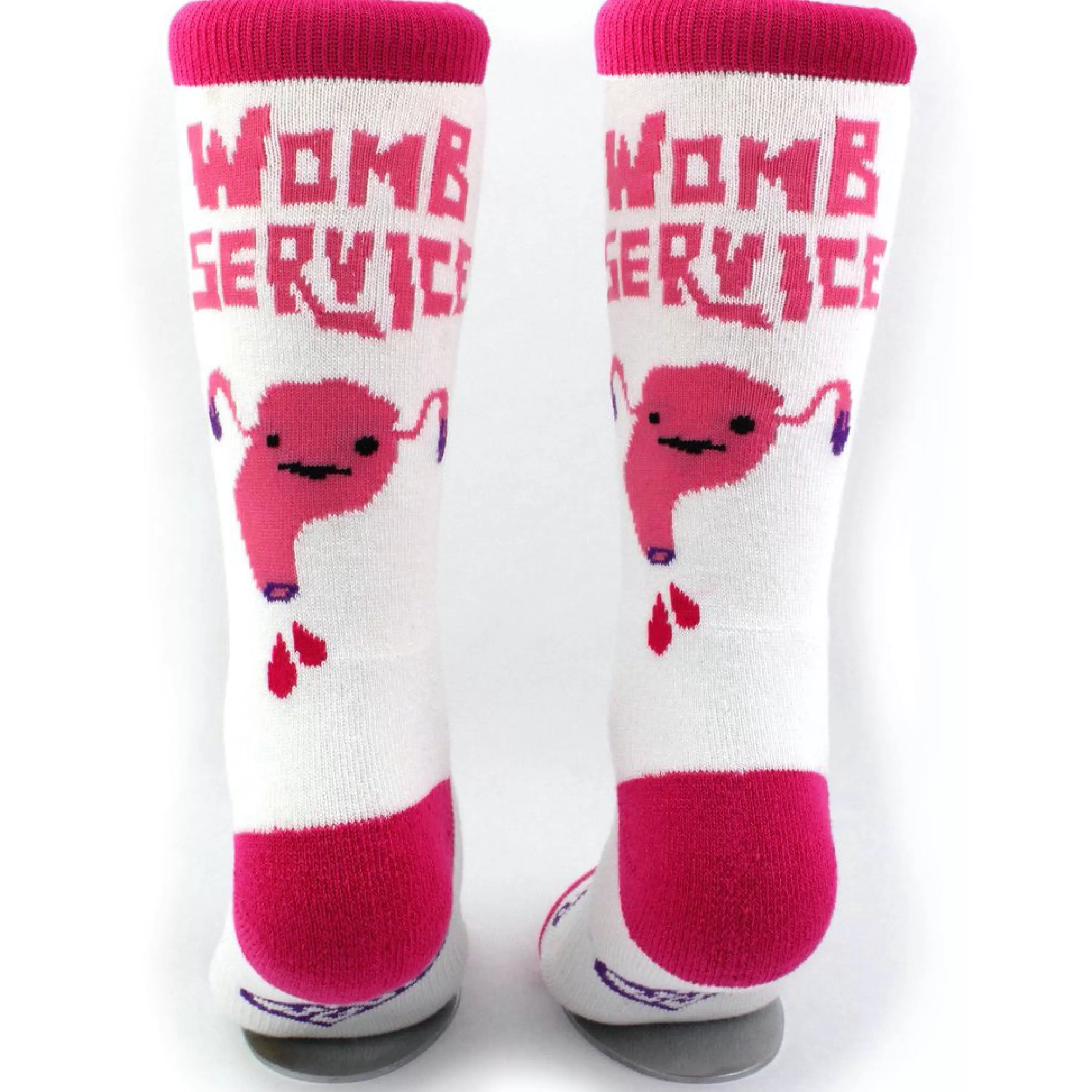 Fashion I Heart Guts Uterus & Ovary Socks