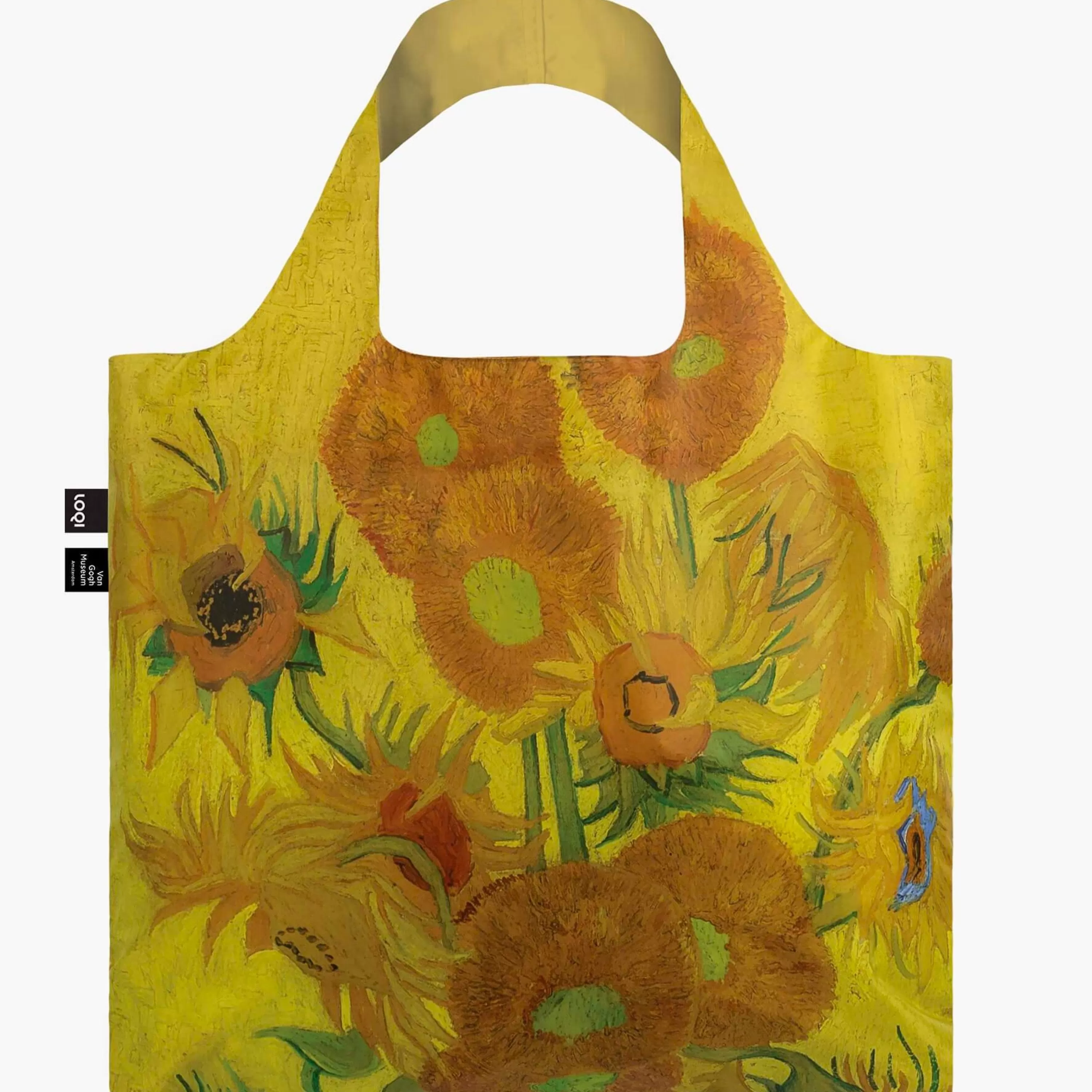 Clearance LOQI Van Gogh Sunflowers Recycled Tote Bag