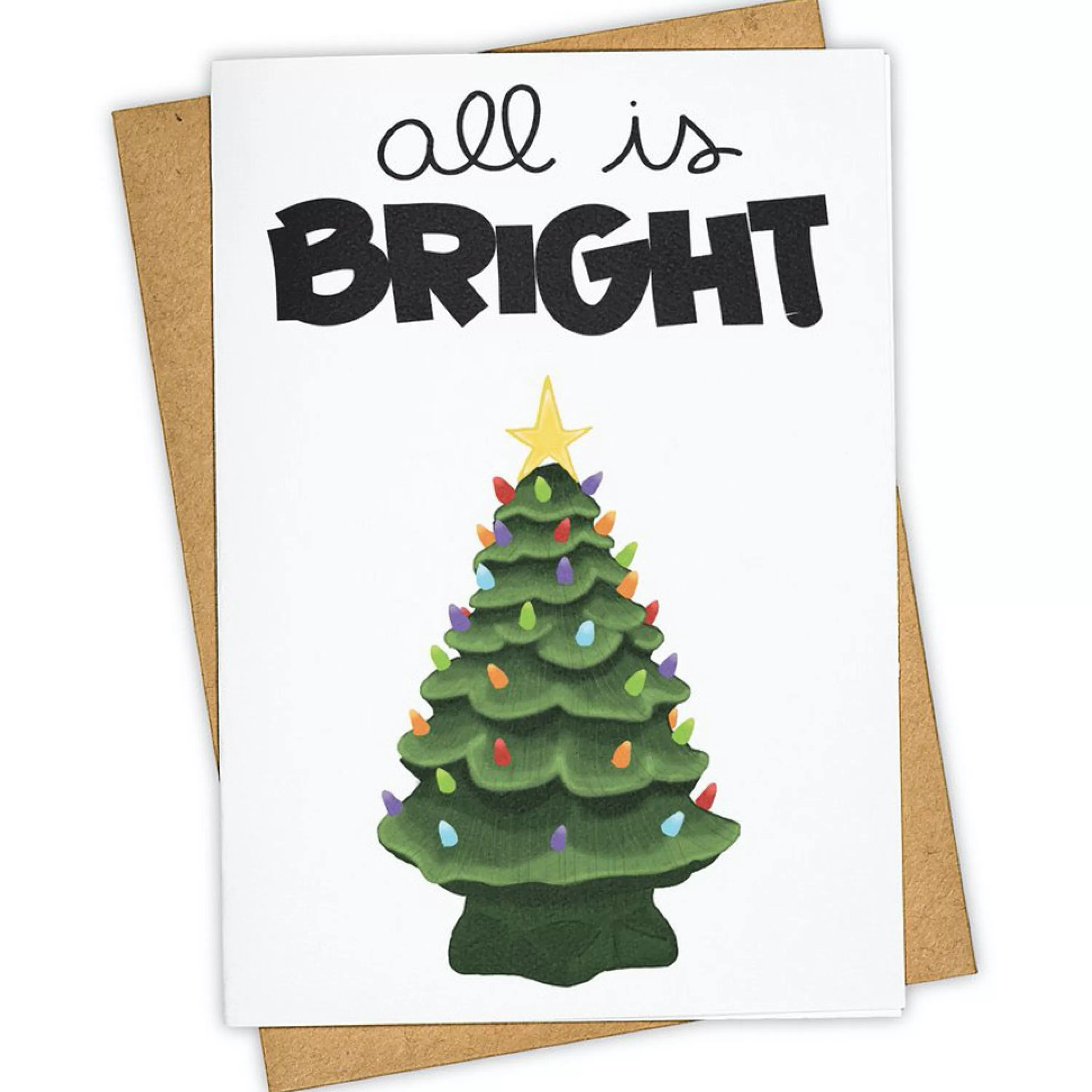 Tay Ham Vintage Ceramic Tree Card