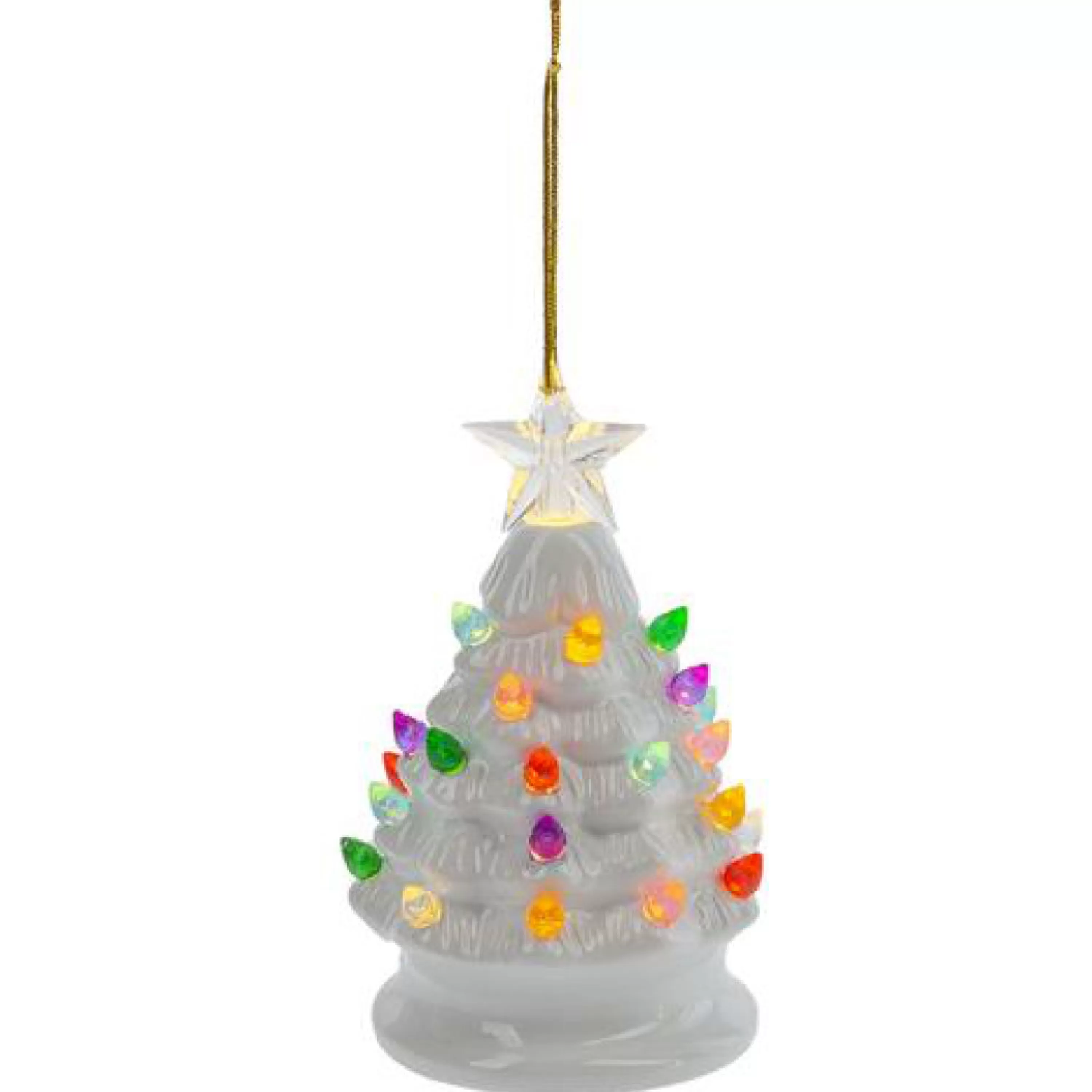 Midwest Vintage Ceramic Tree Led Ornament