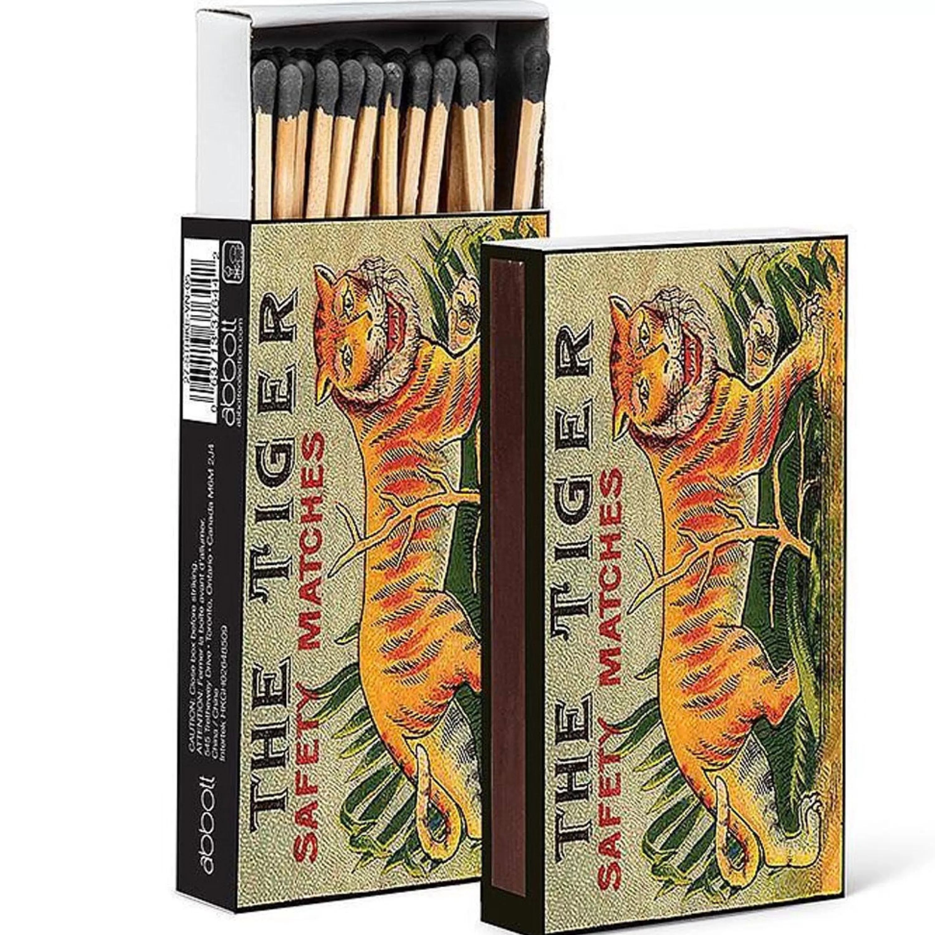 Best Abbott Collection Vintage Tiger Box Of Matches