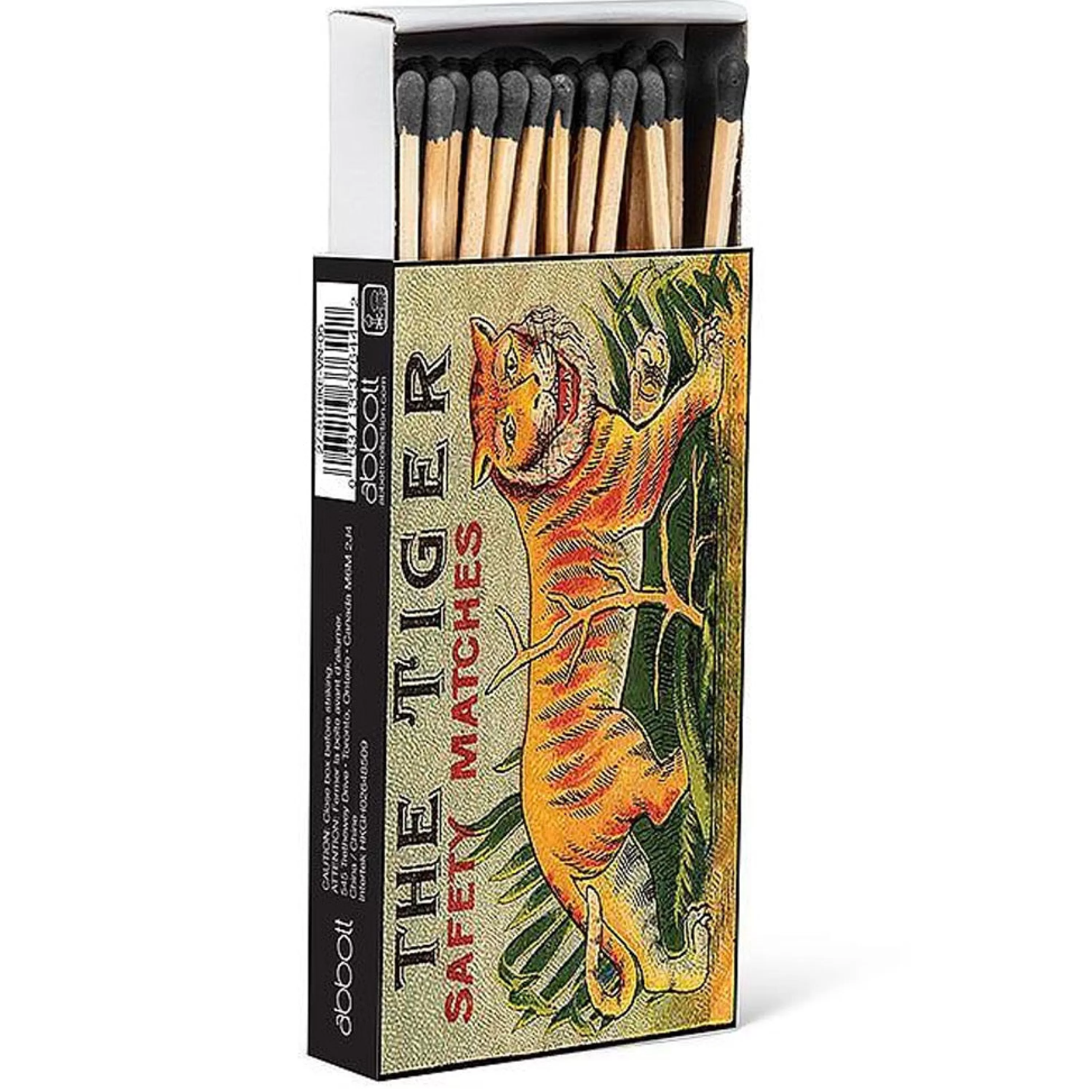 Best Abbott Collection Vintage Tiger Box Of Matches