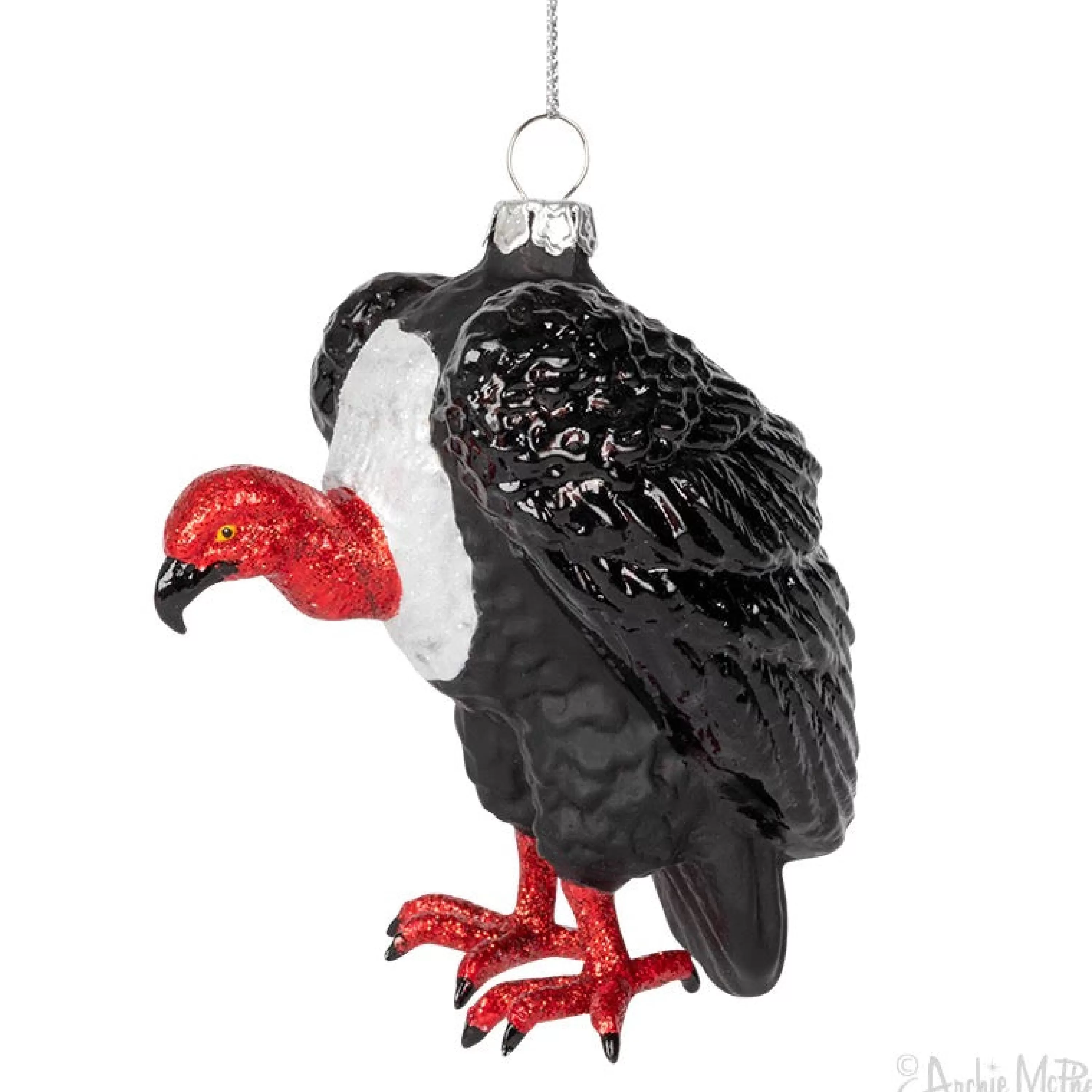 Archie McPhee Vulture Christmas Ornament