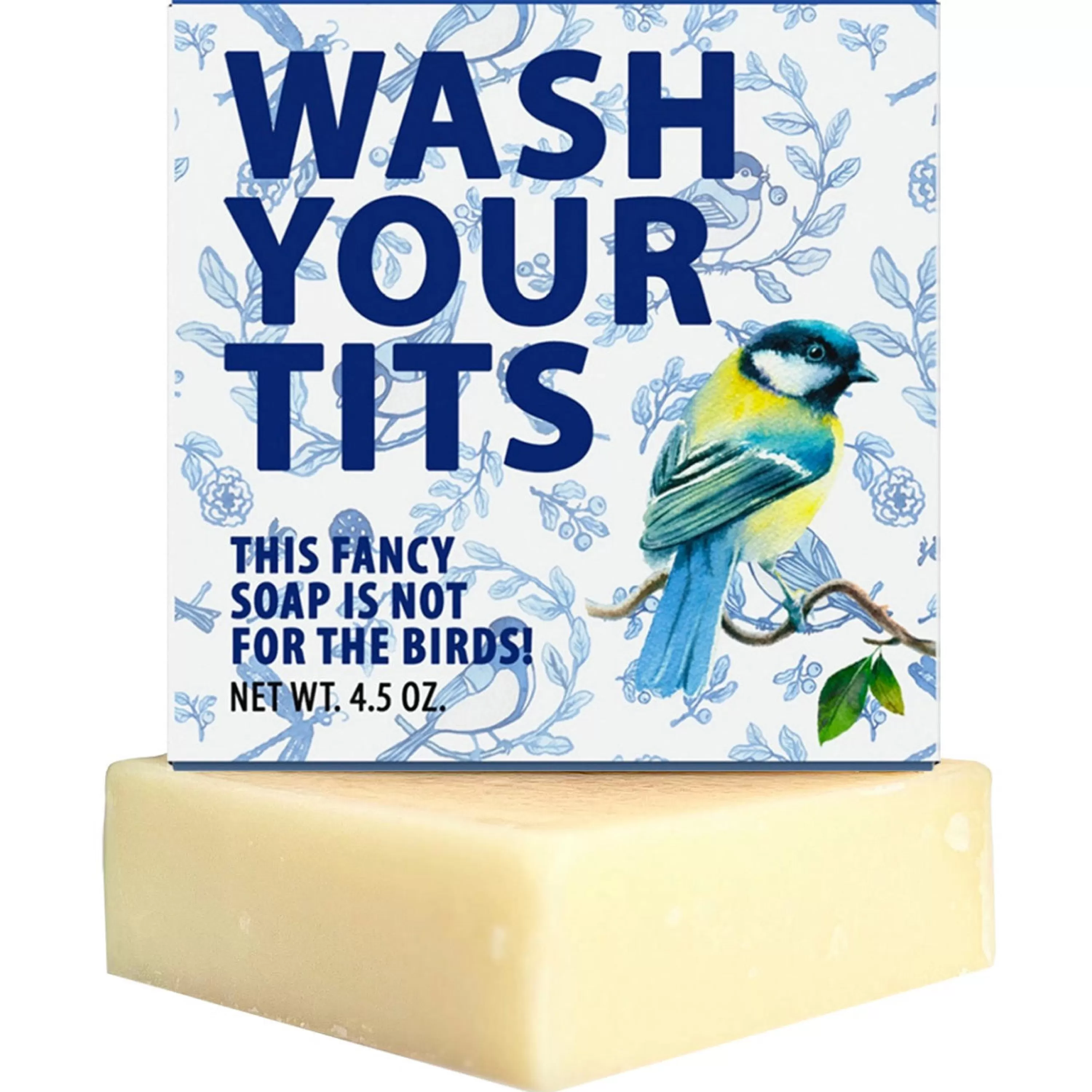 Shop Totally Cheesy Wash Your Tits Funny Soap