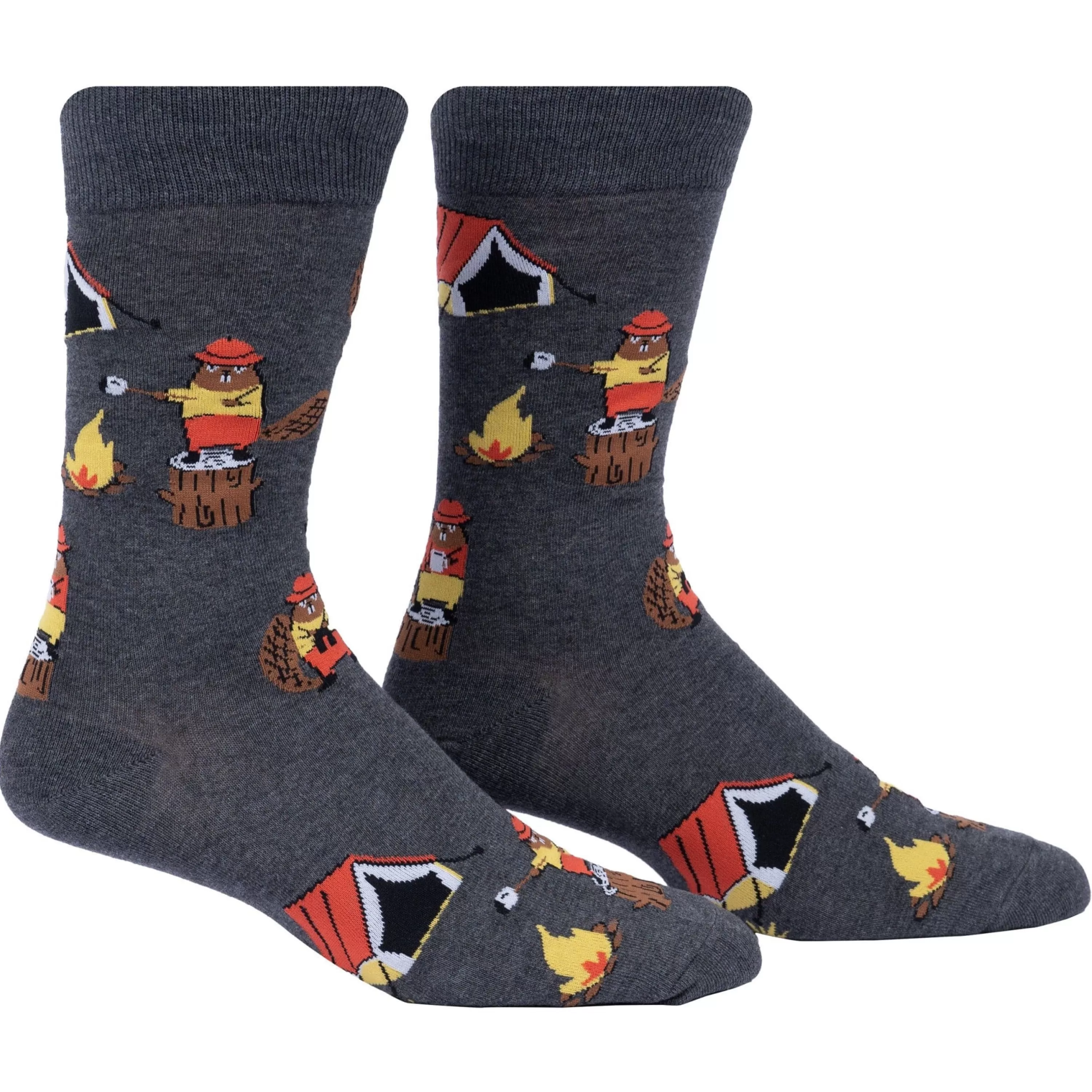 Outlet Sock It To Me What Wood You Say? Men's Crew Socks