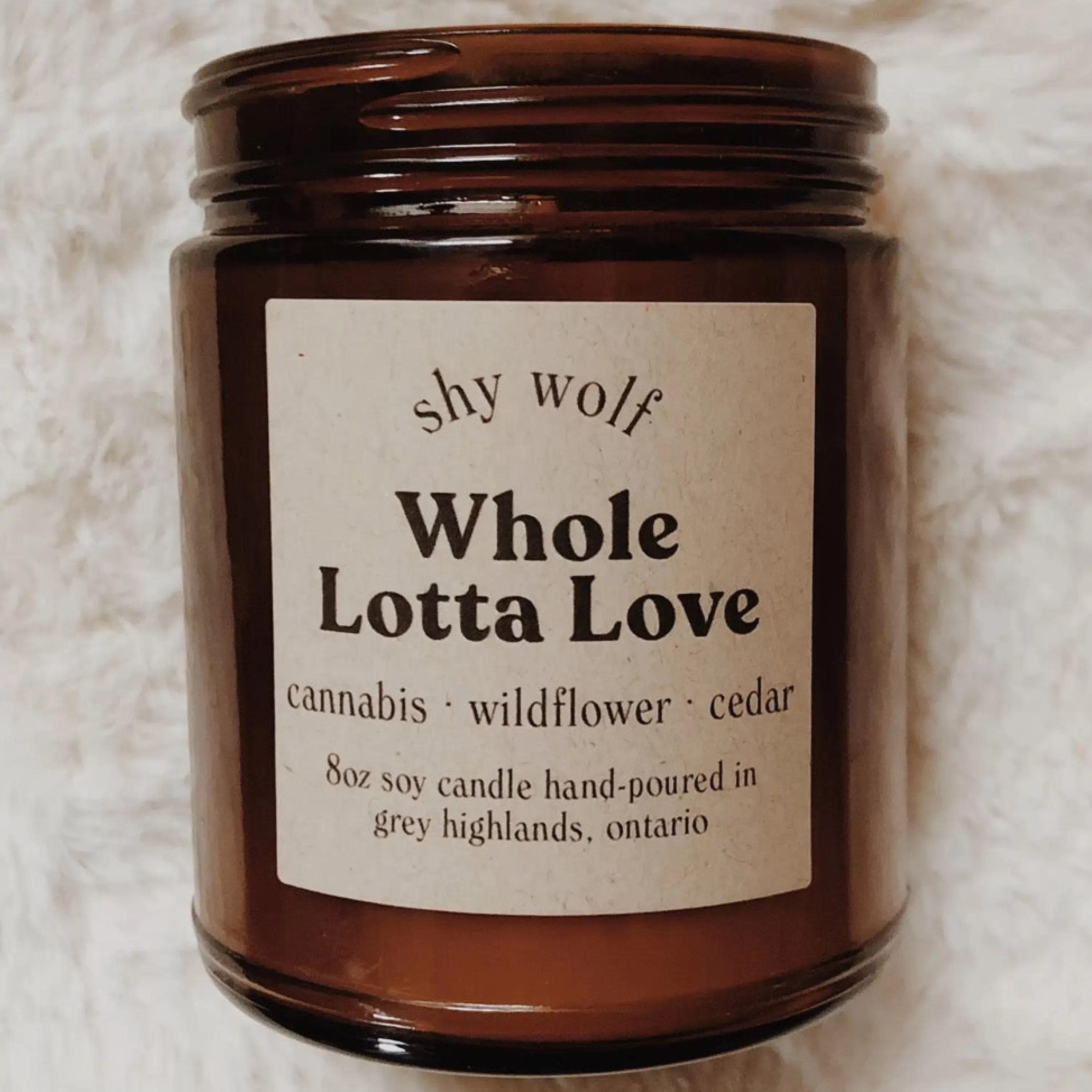 Shop Shy Wolf Candles Whole Lotta Love Soy Wax Candle