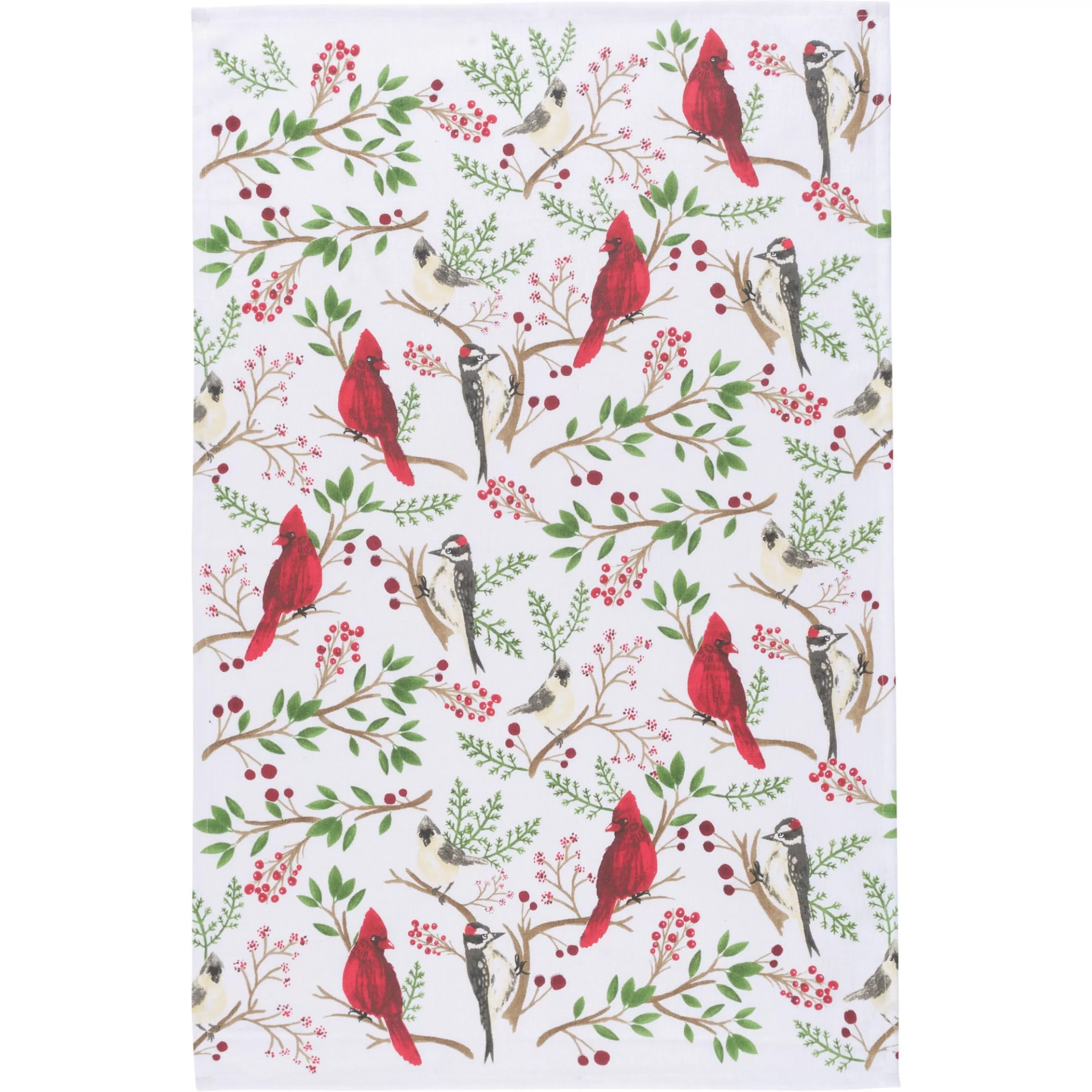 Danica Winter Birds Dish Towel