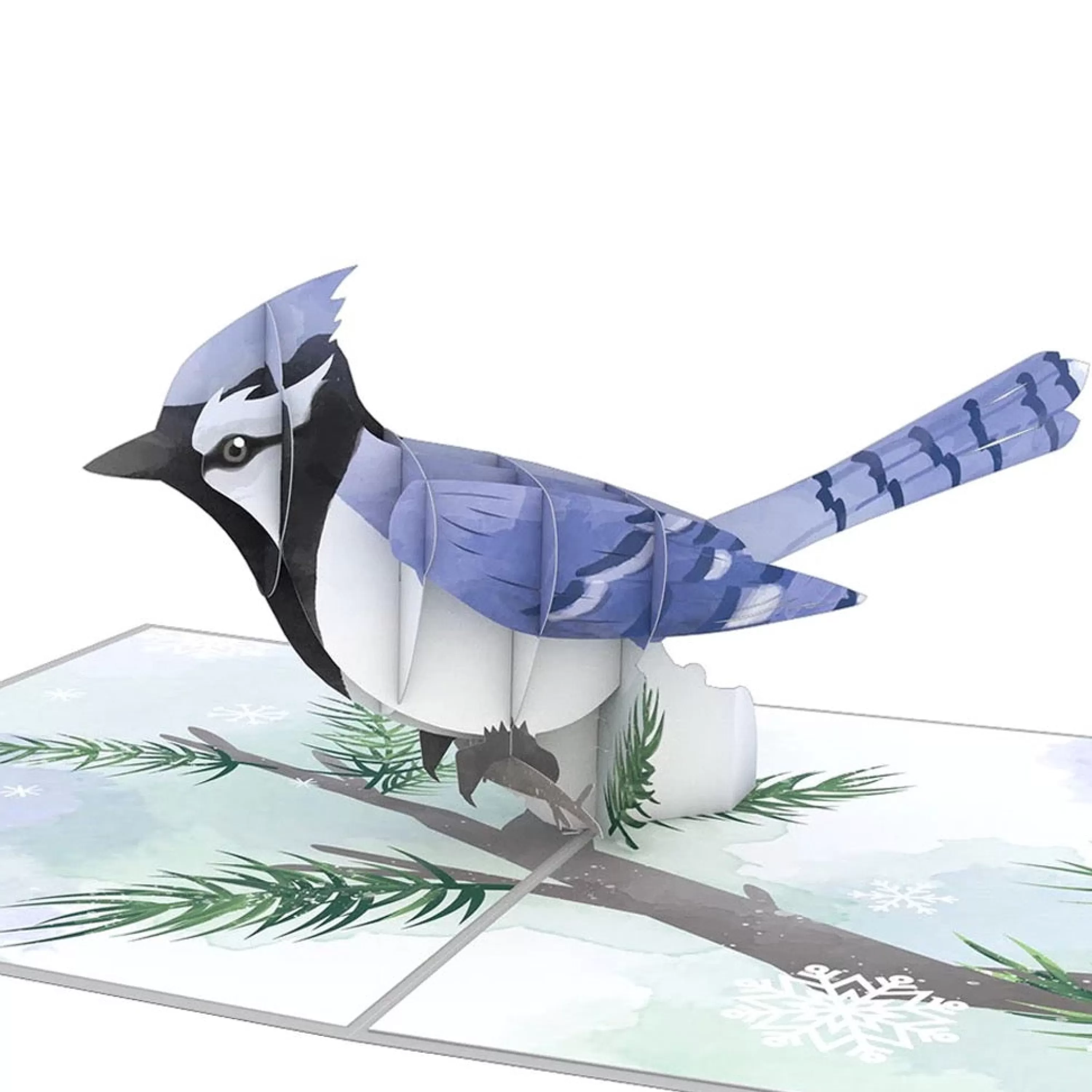 Lovepop Winter Blue Jay 3D Pop-Up Card