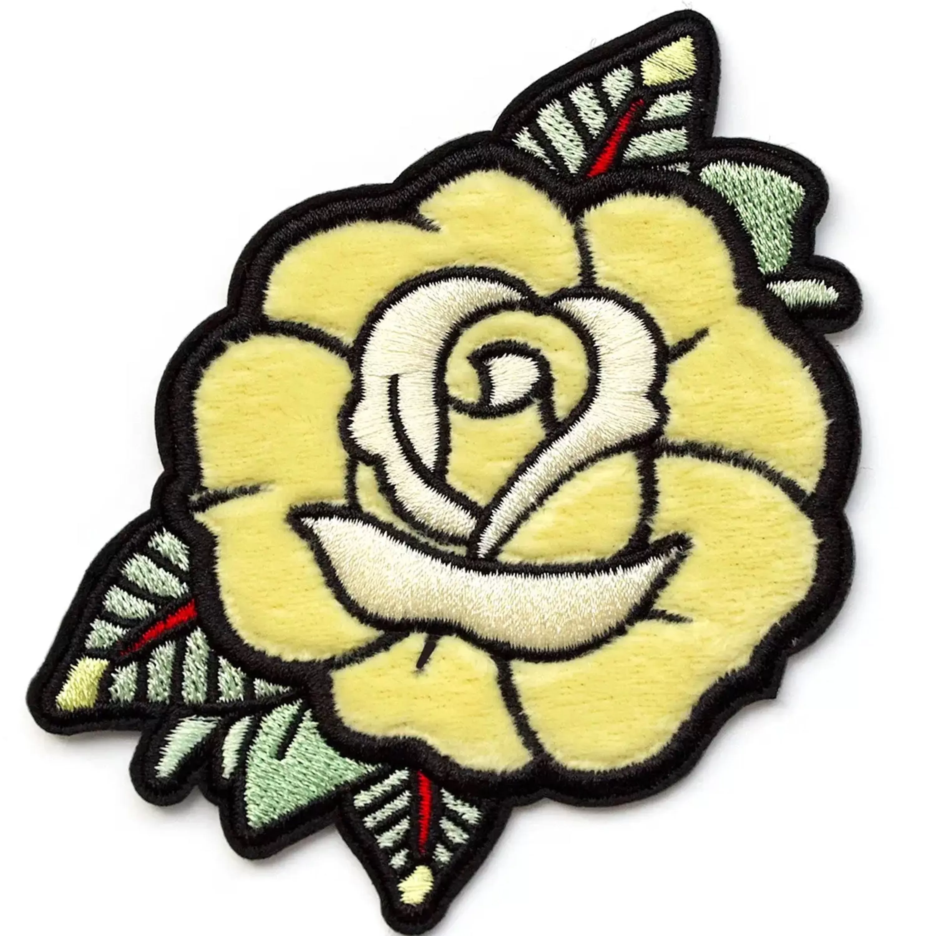 Cheap LuxCups Creative Yellow Rose Patch