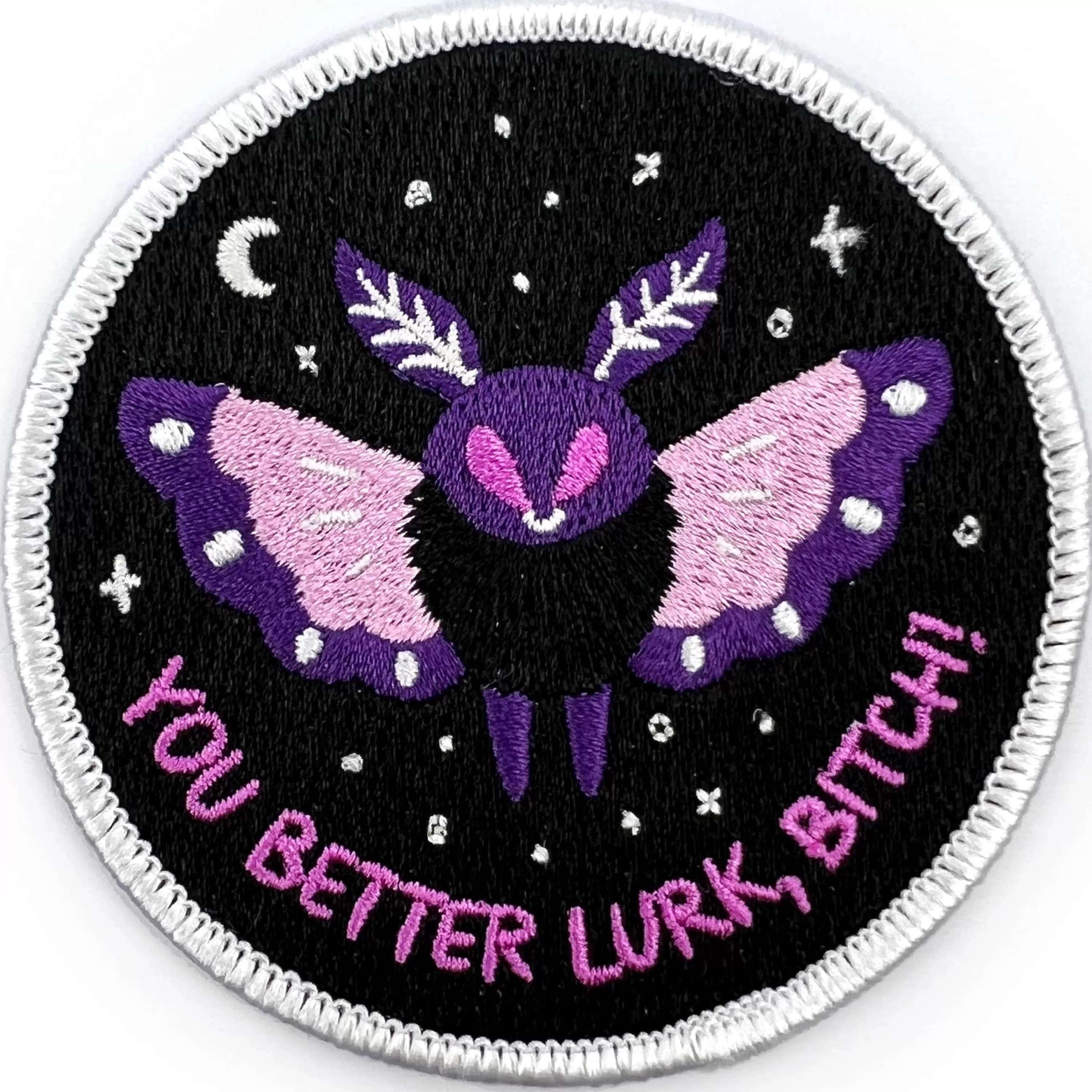 Cheap Band of Weirdos You Better Lurk Mothman Patch