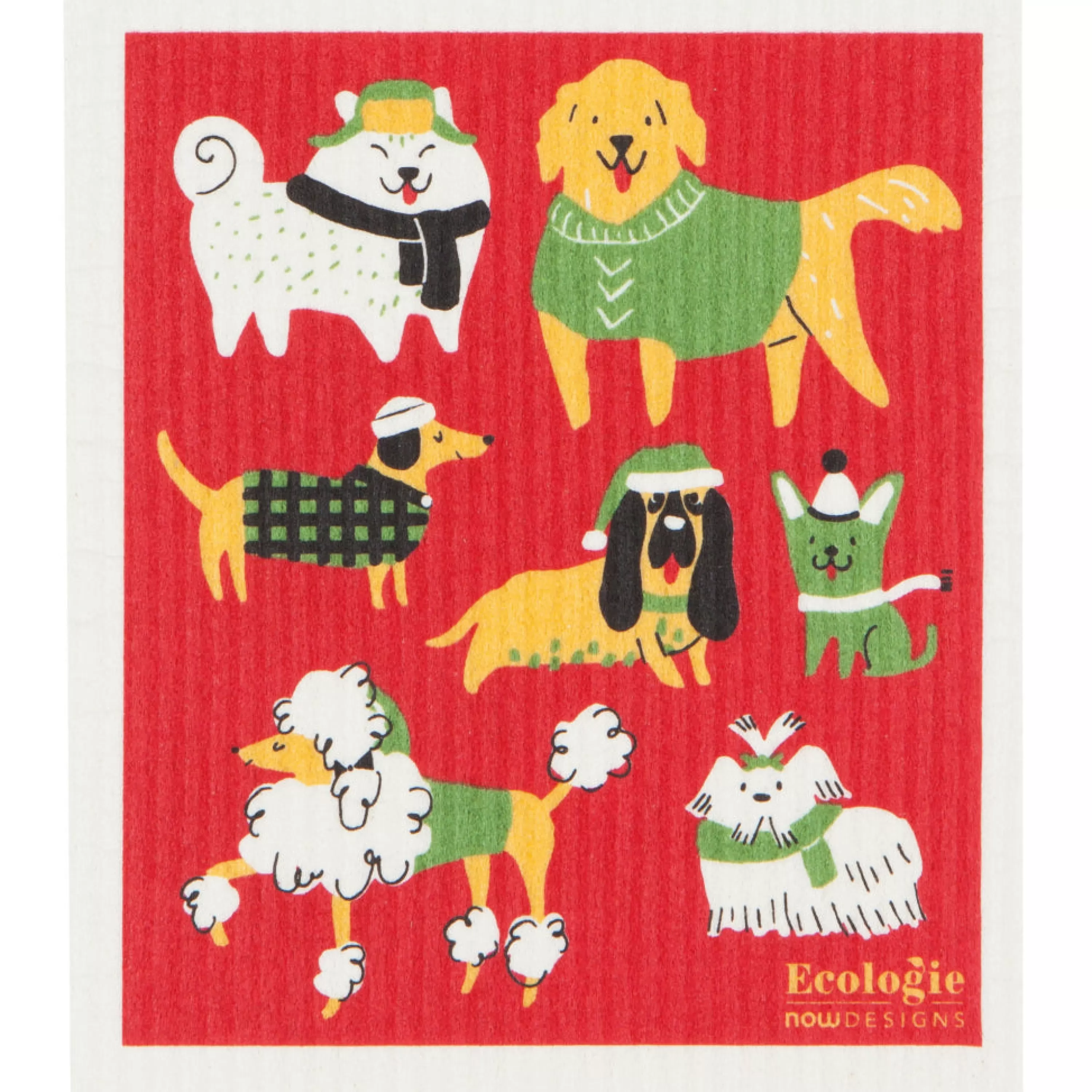 Shop Danica Yule Dogs Swedish Dishcloth